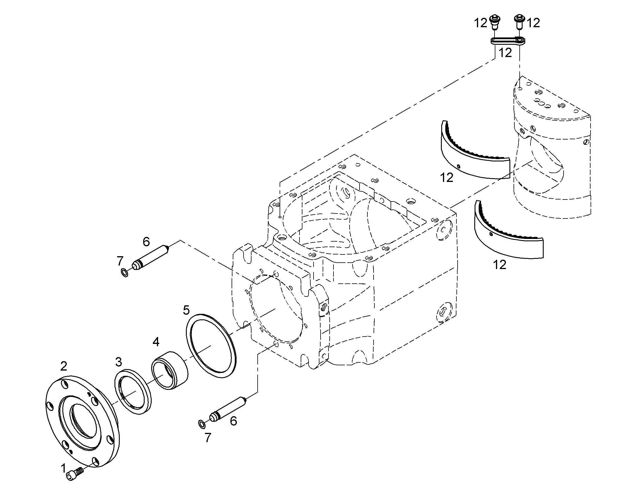БОЛТ 7409238 LIEBHERR