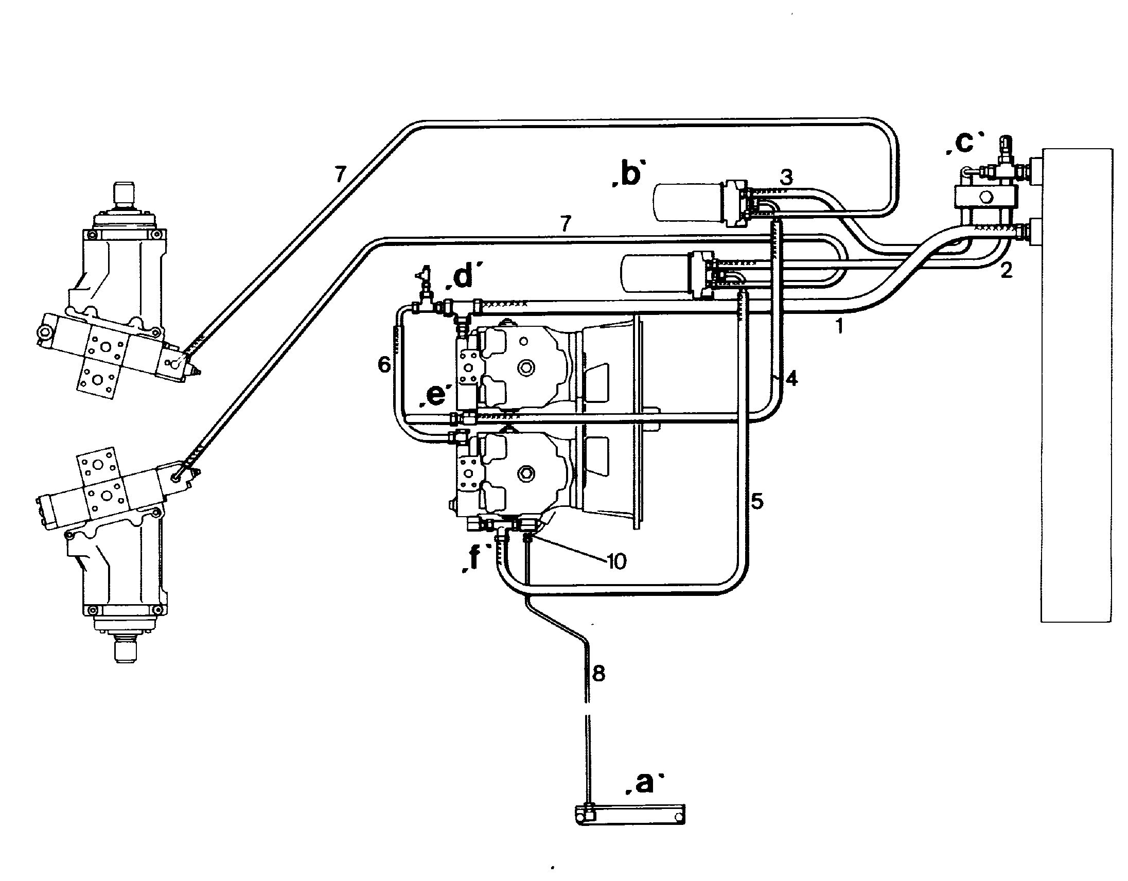 ШЛАНГ СИСТЕМЫ ИЗМЕРЕНИЯ DN2X800 7003657 LIEBHERR