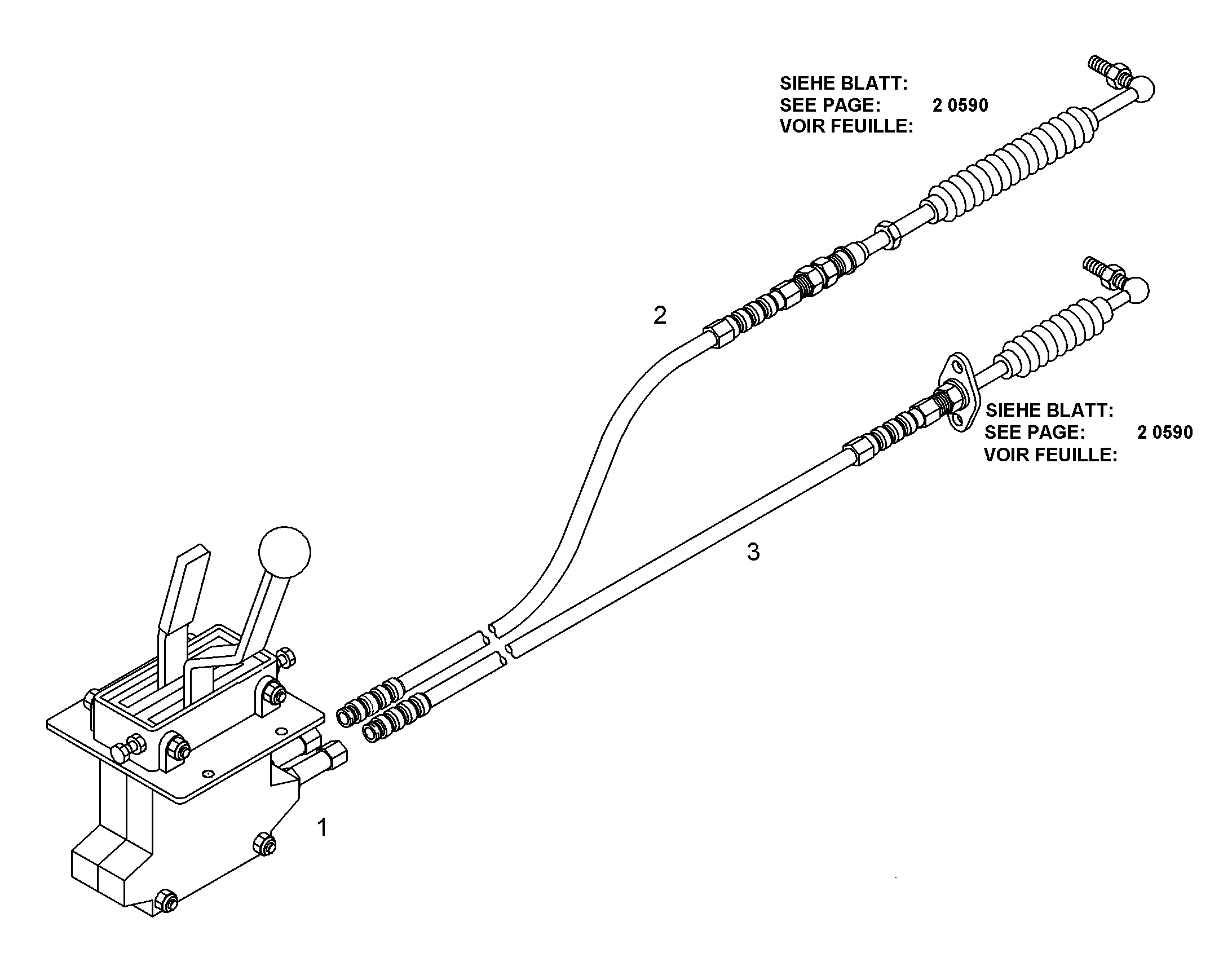 ПРИВОД TELEFLEX 7411652 LIEBHERR