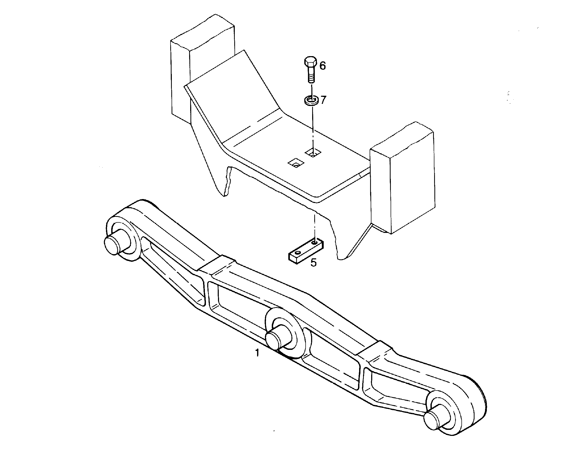 ПЛАНКА 9785445 LIEBHERR