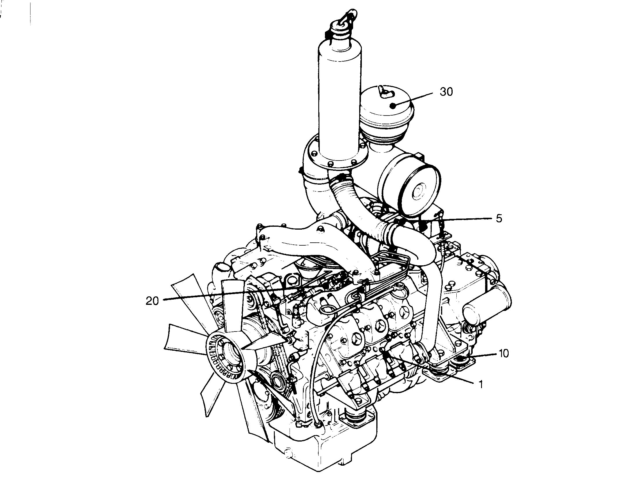 ОПОРЫ ДВИГАТЕЛЯ 9156332 LIEBHERR
