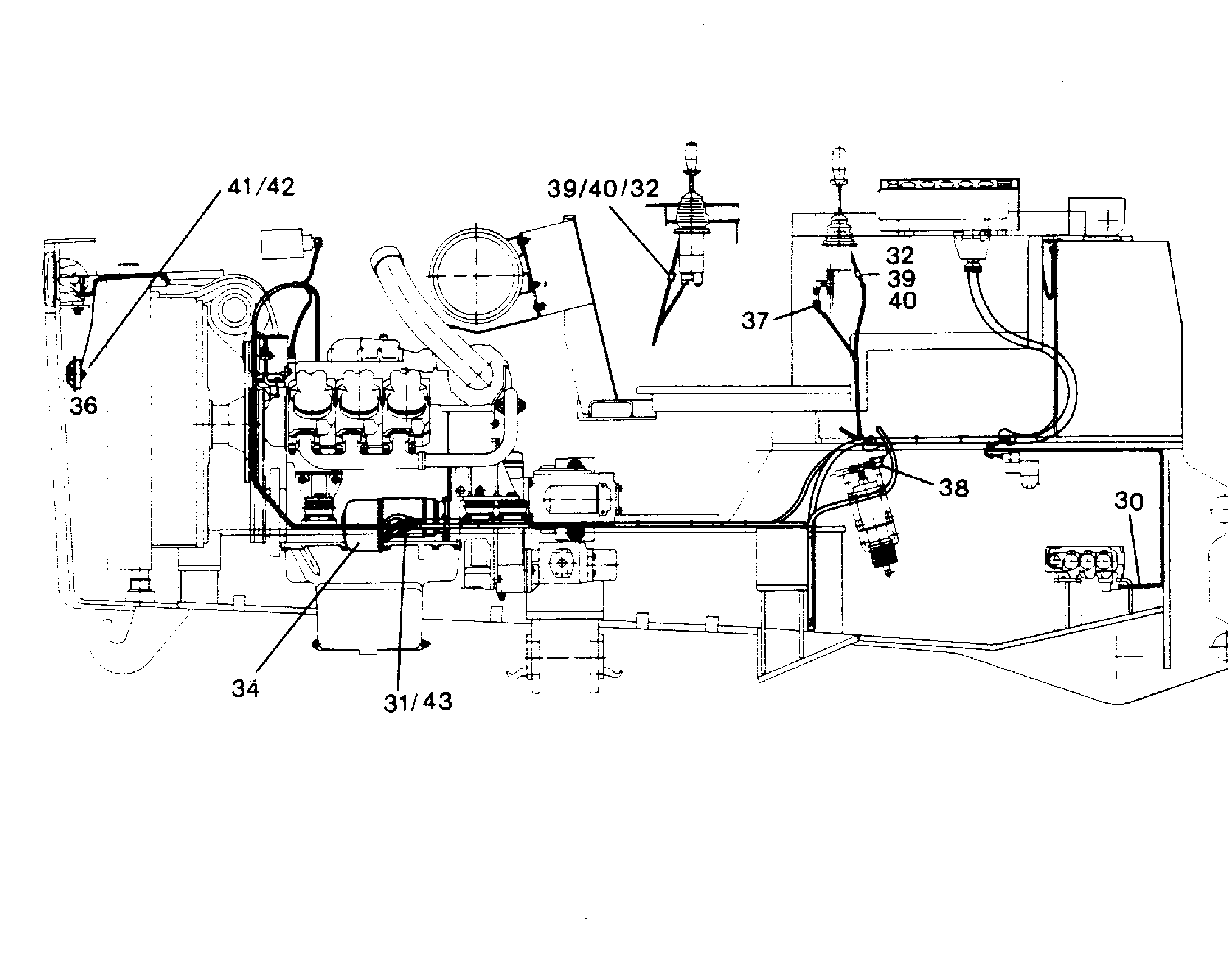 ОТРЕЗОК КАБЕЛЯ БЛОКА УПРАВЛЕН. 9031484 LIEBHERR