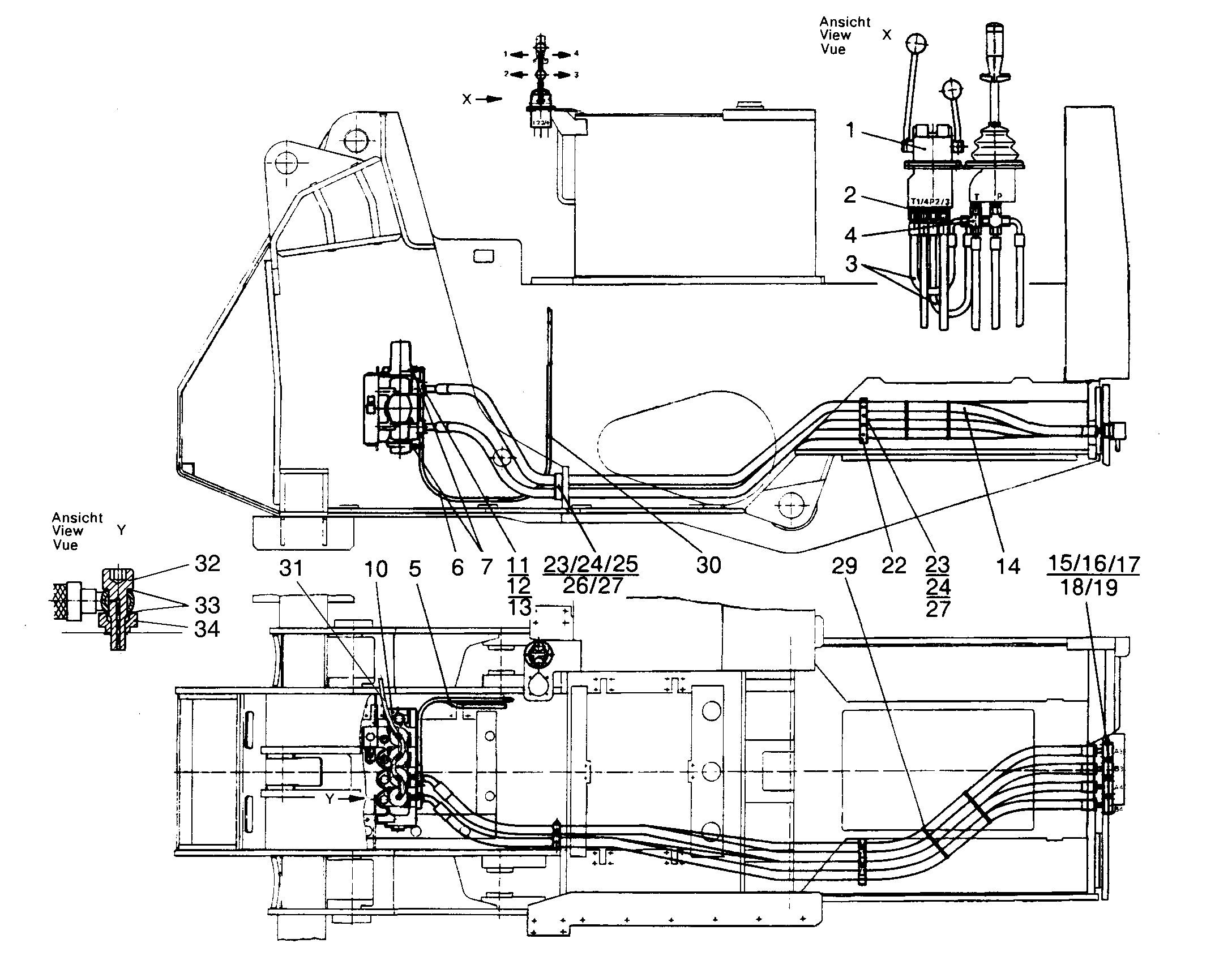 ШЛАНГОПРОВОД 9796962 LIEBHERR
