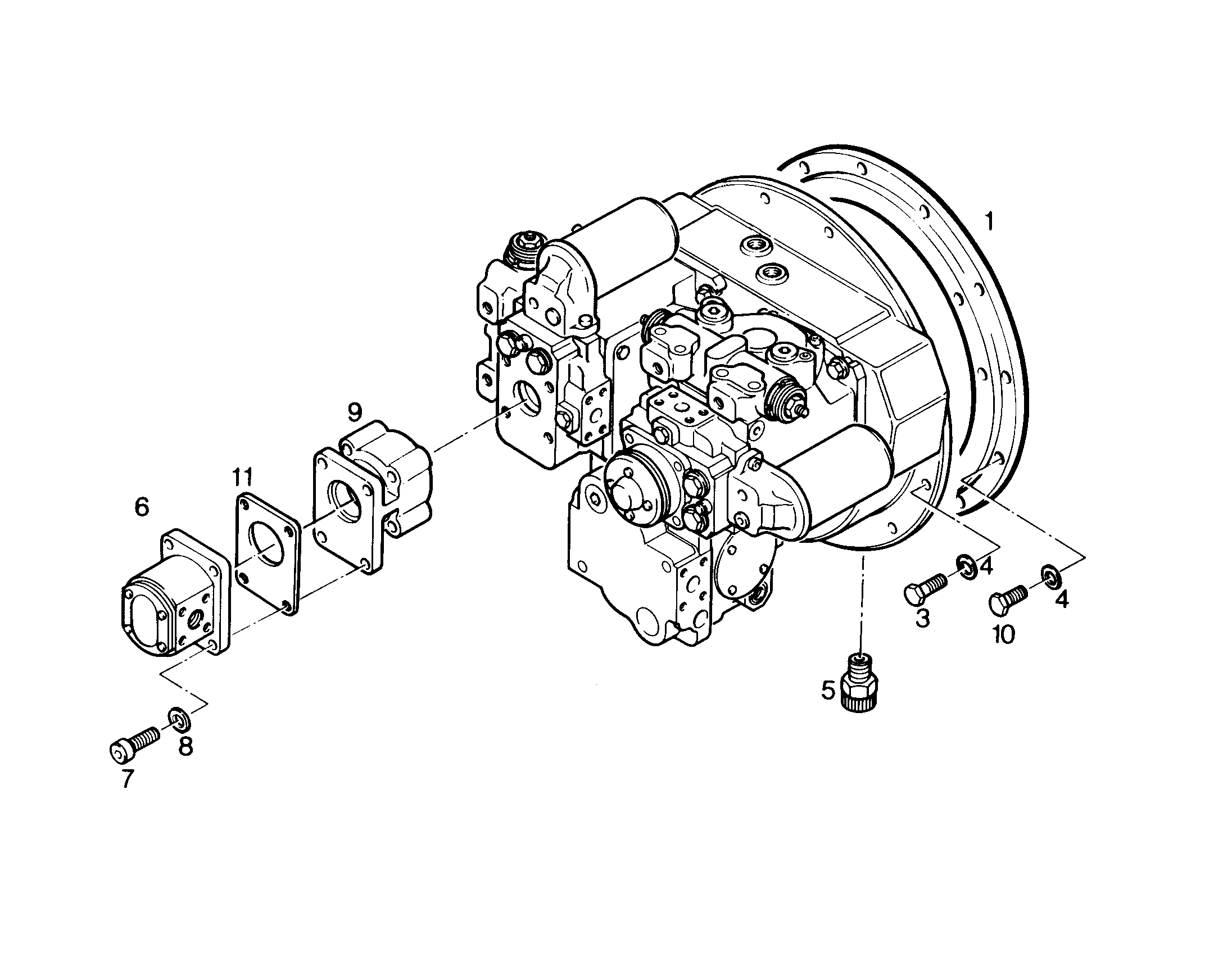 ПРОБКА МАСЛОСЛИВНАЯ 7405019 LIEBHERR