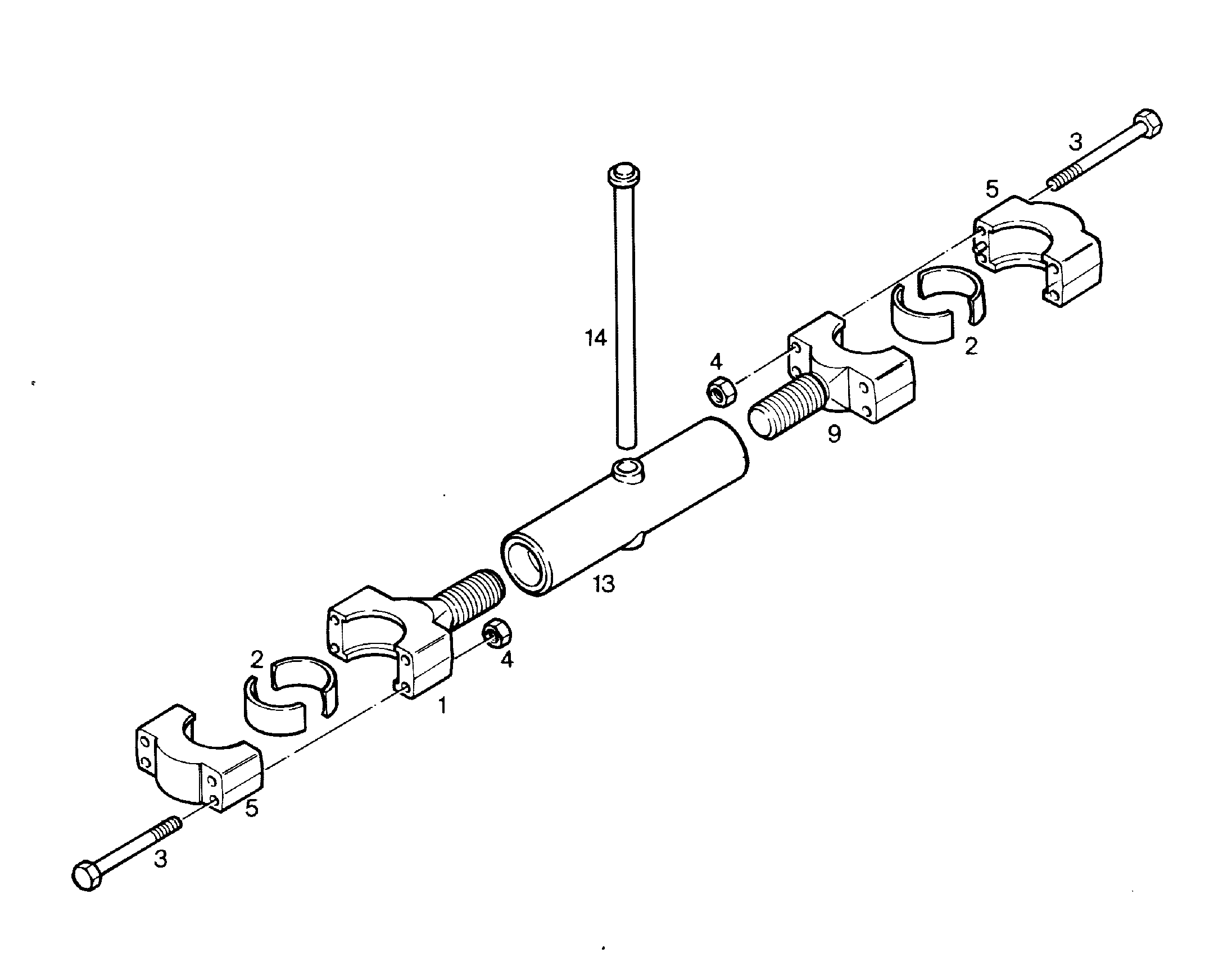 ШТАНГА, КОМПЛЕКТ 20X350 9047549 LIEBHERR