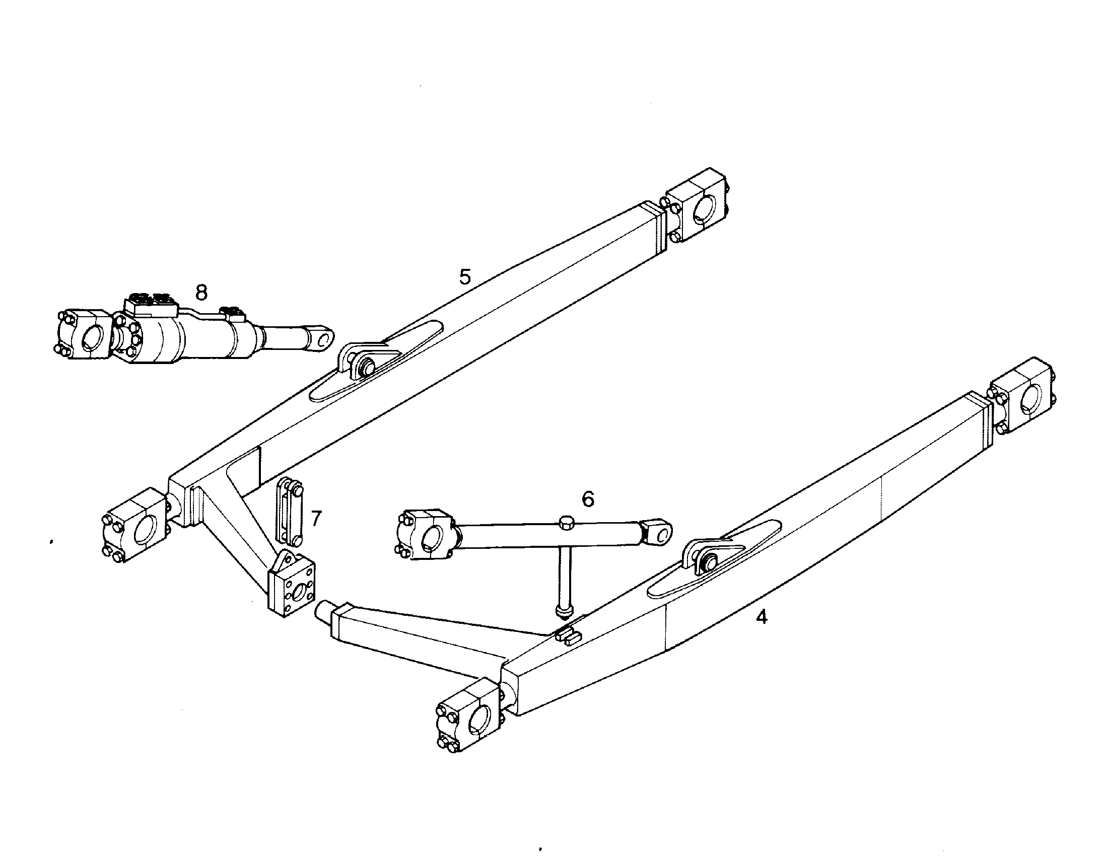 РАСПОРКА, РАБ.НА РАСТ.,В СБОРЕ 9789799 LIEBHERR
