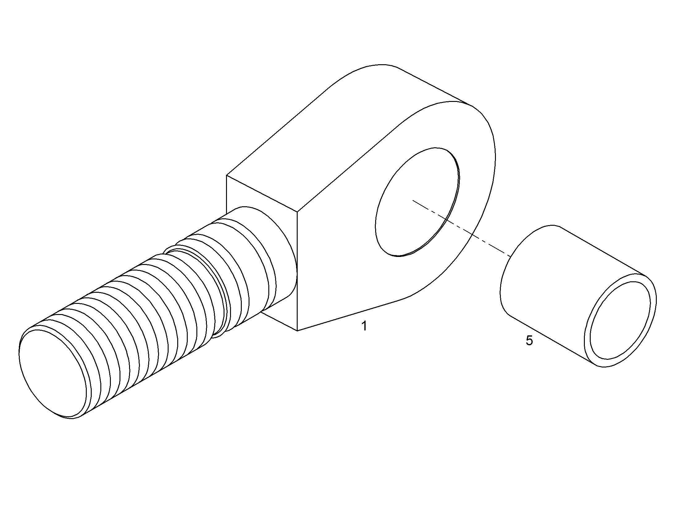 ЦАПФА С РЕЗЬБОЙ 9091649 LIEBHERR