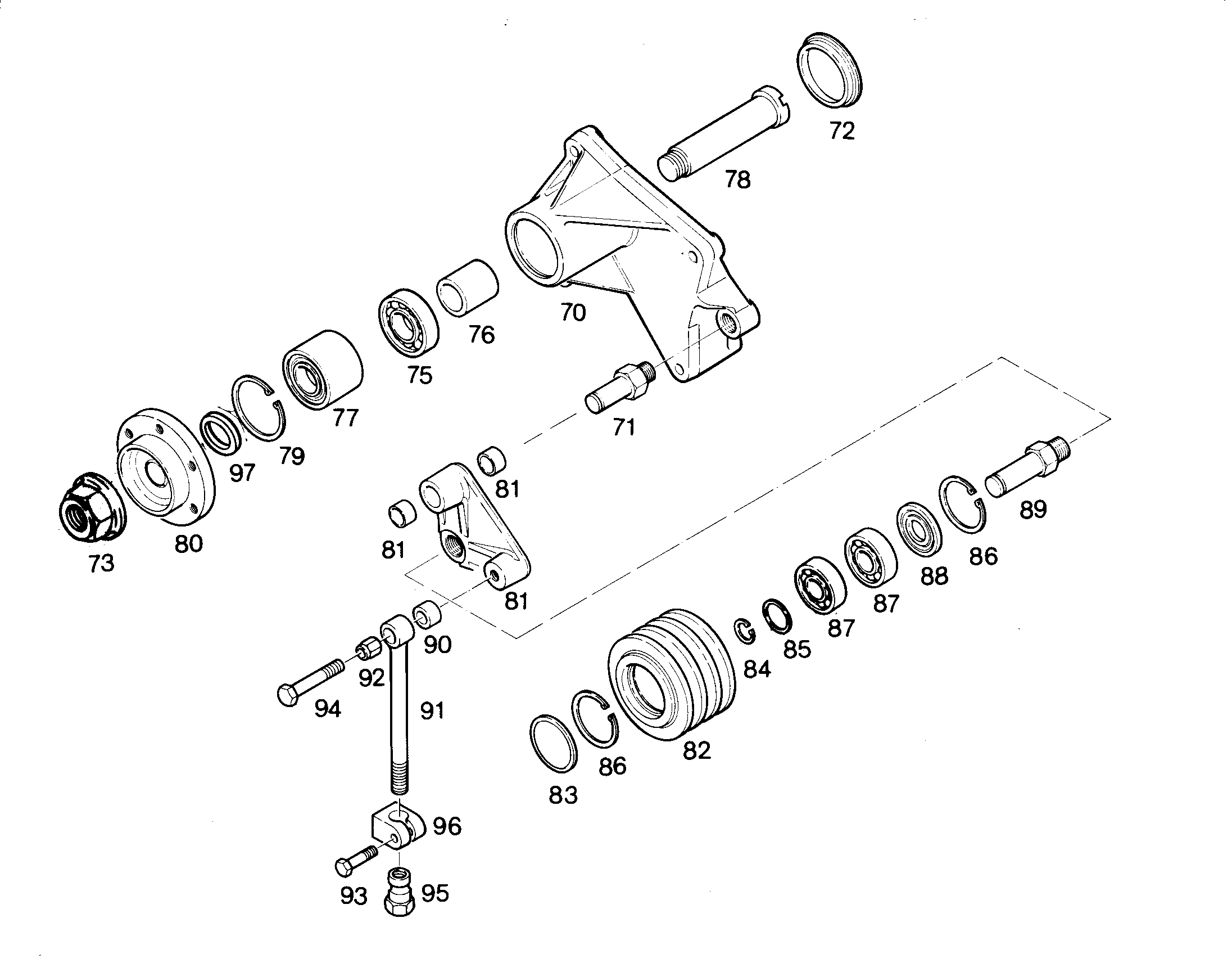 ГАЙКА С ФЛАНЦЕМ 7407965 LIEBHERR