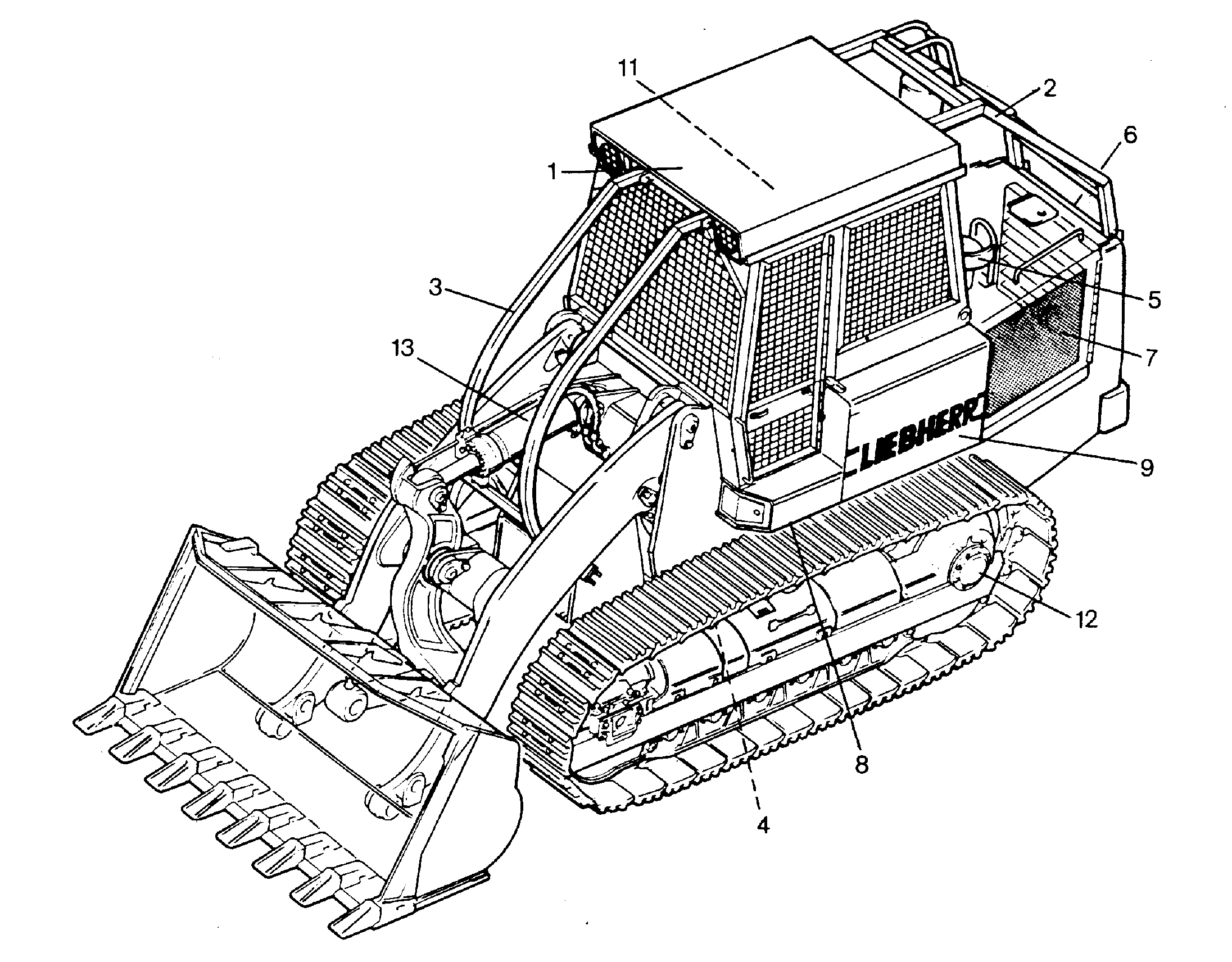 ЩИТОК 9044196 LIEBHERR