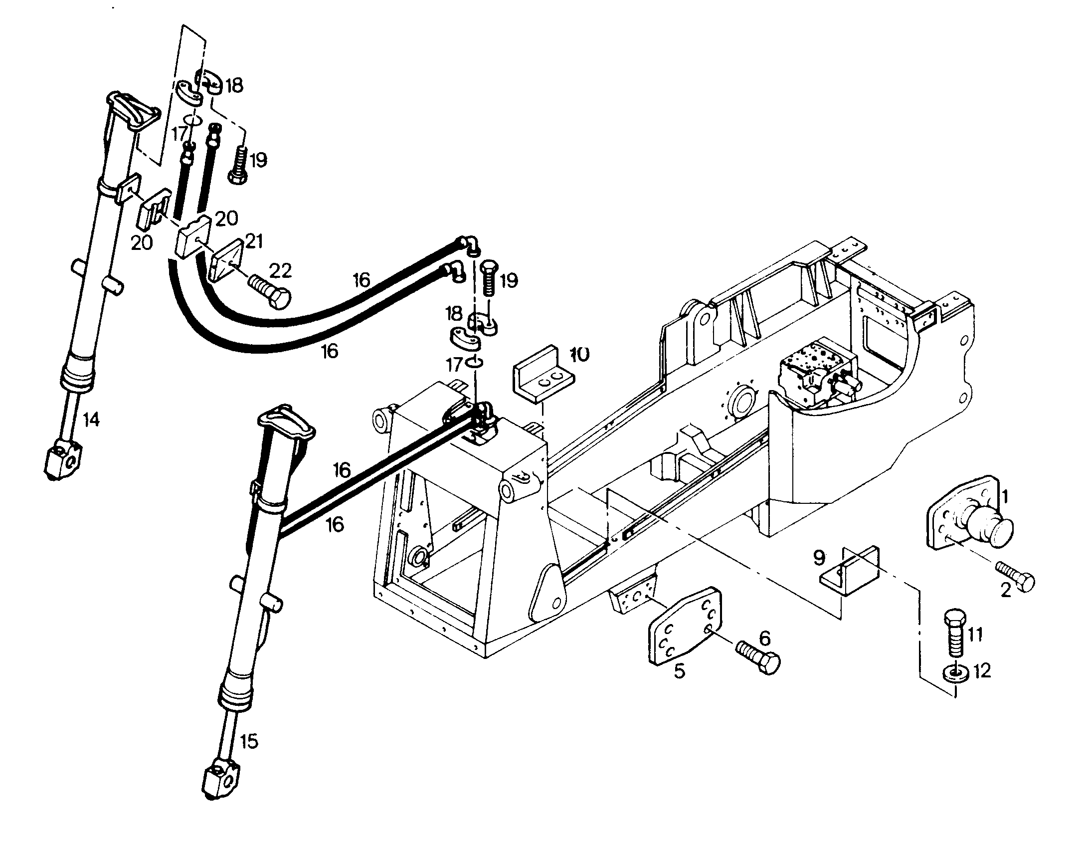 ШЛАНГ 20X1160 7408534 LIEBHERR