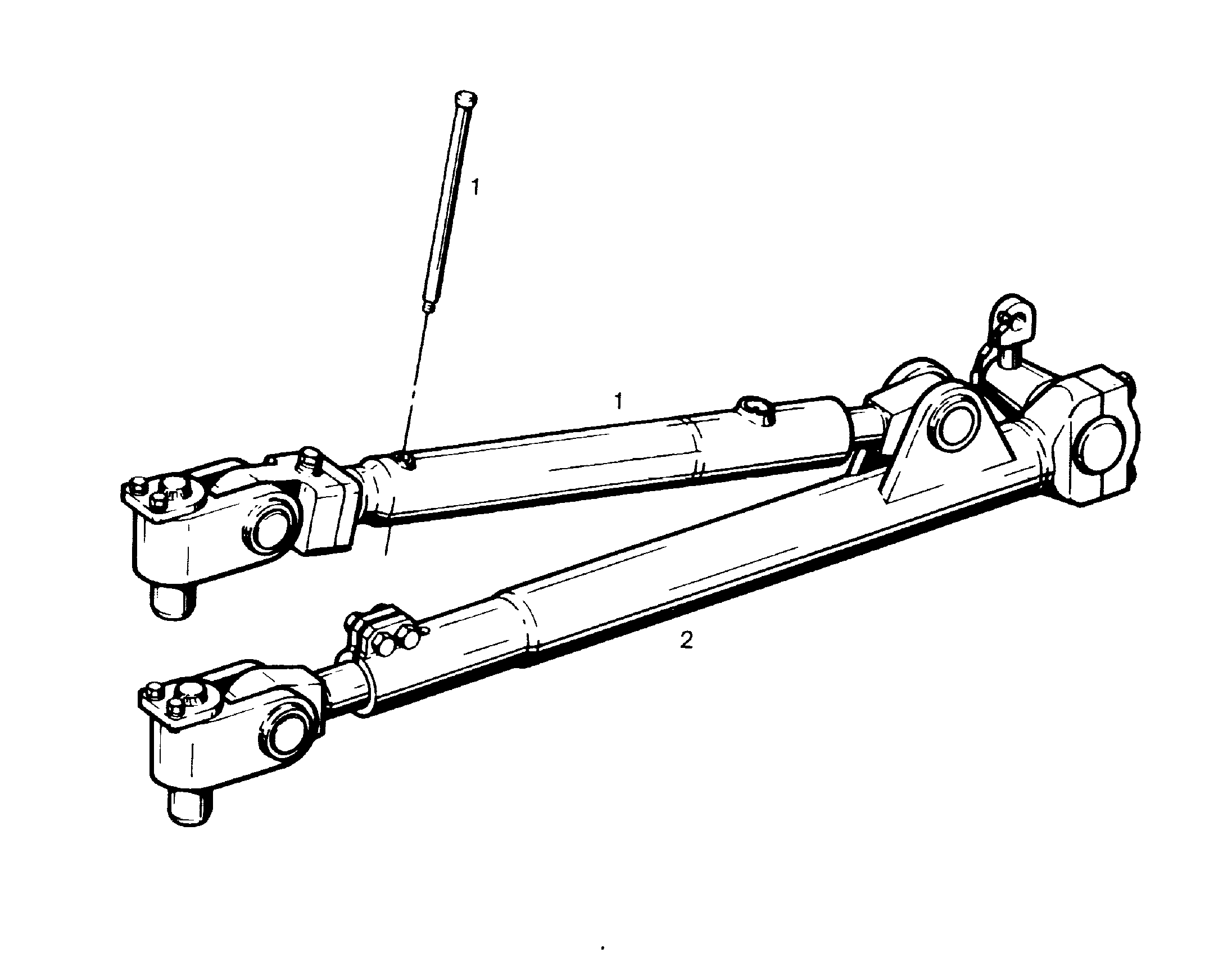 РАСПОРКА НАЖИМНАЯ СЛЕВА 9029502 LIEBHERR