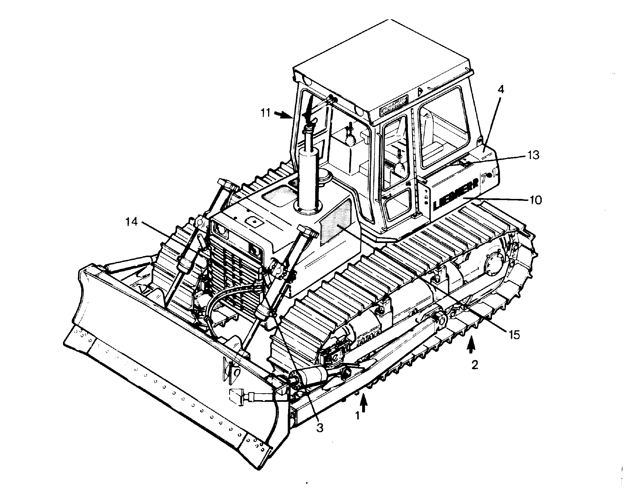ДОРАБОТКА ТОПЛИВНОГО БАКА 9044467 LIEBHERR