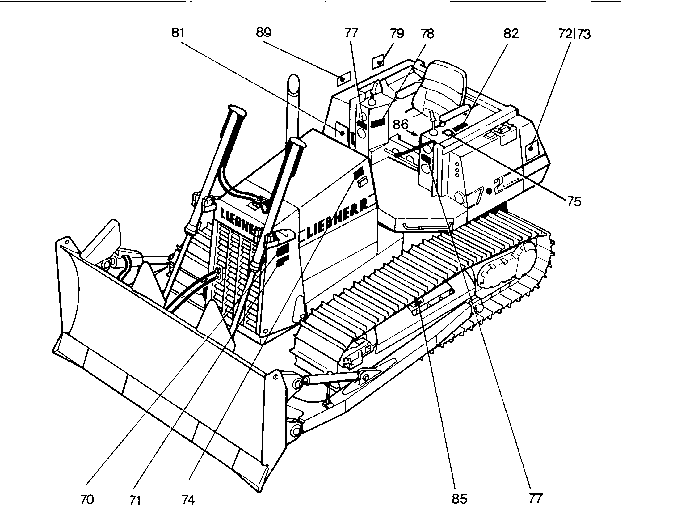 ТАБЛИЧКА ОТКЛЮЧЕНИЕ ОБОРОТОВ 9796398 LIEBHERR