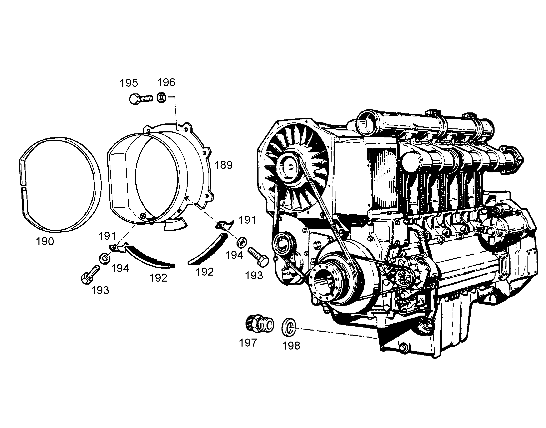 СКОБА DIN 72571 1-4X10 ST 4601208 LIEBHERR