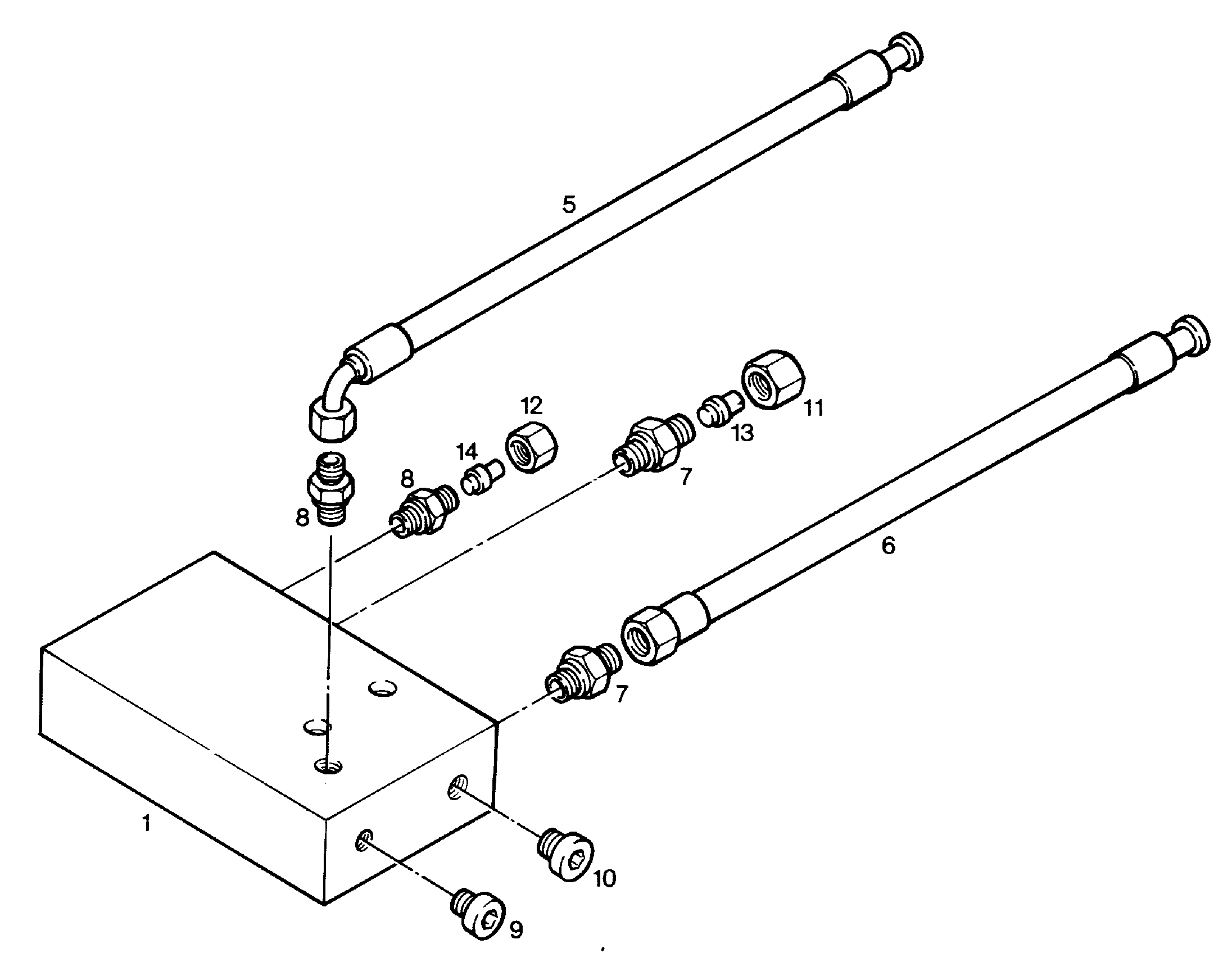 ШЛАНГ 12X2350 7410478 LIEBHERR