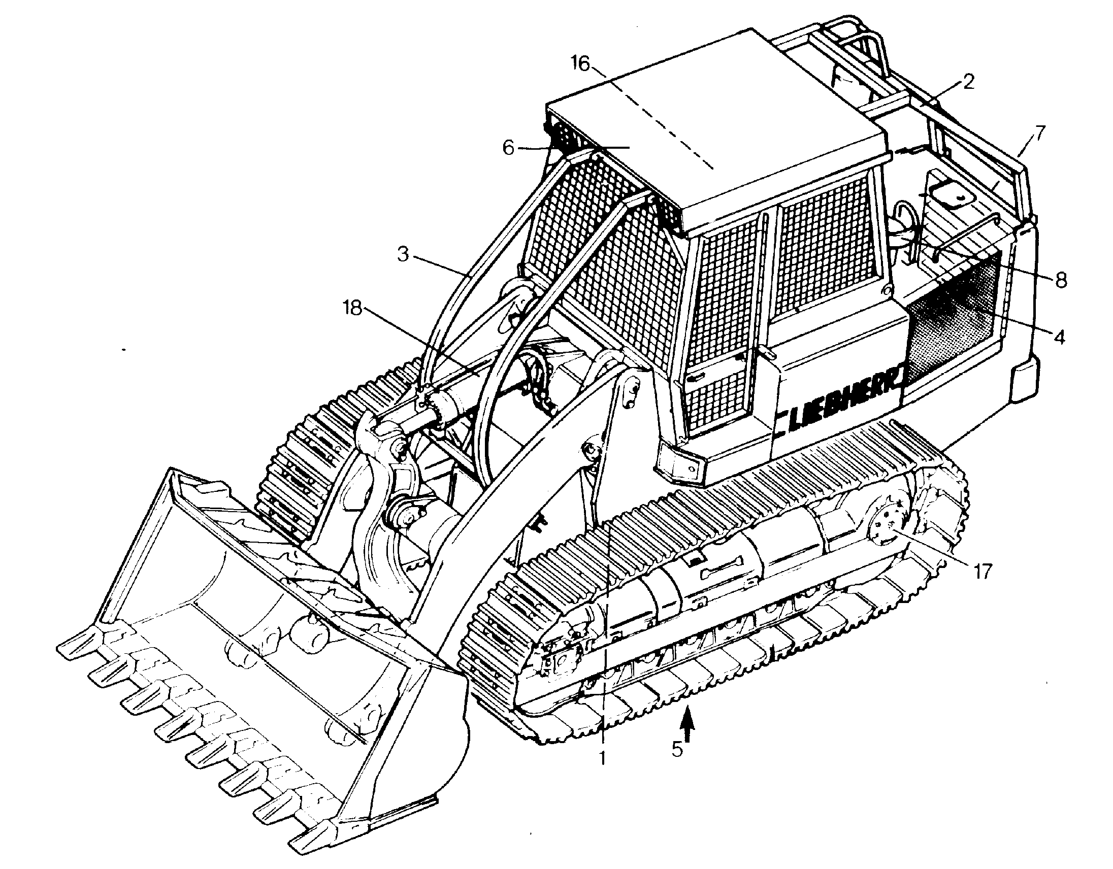 УСИЛЕНИЕ ПОДДОНА 9052677 LIEBHERR