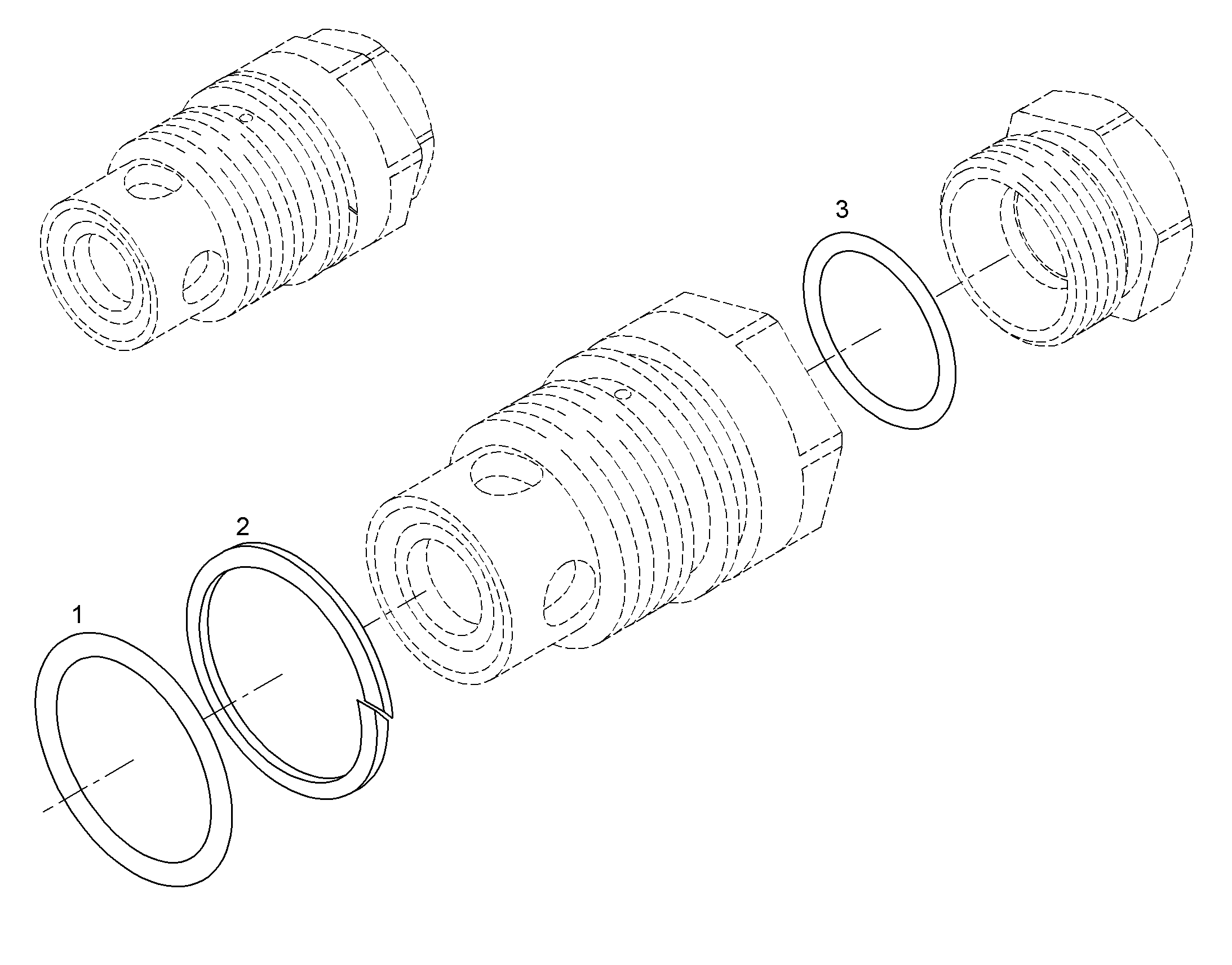 ЗАЩИТНОЕ КОЛЬЦО 36/41,2X1 7006093 LIEBHERR