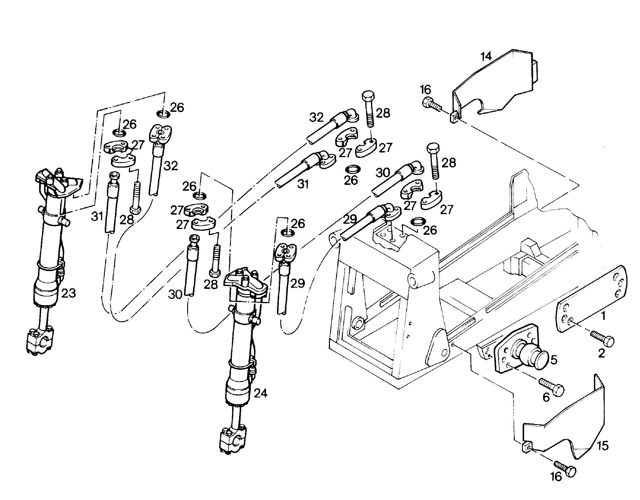 ШЛАНГ 20X550 7409435 LIEBHERR