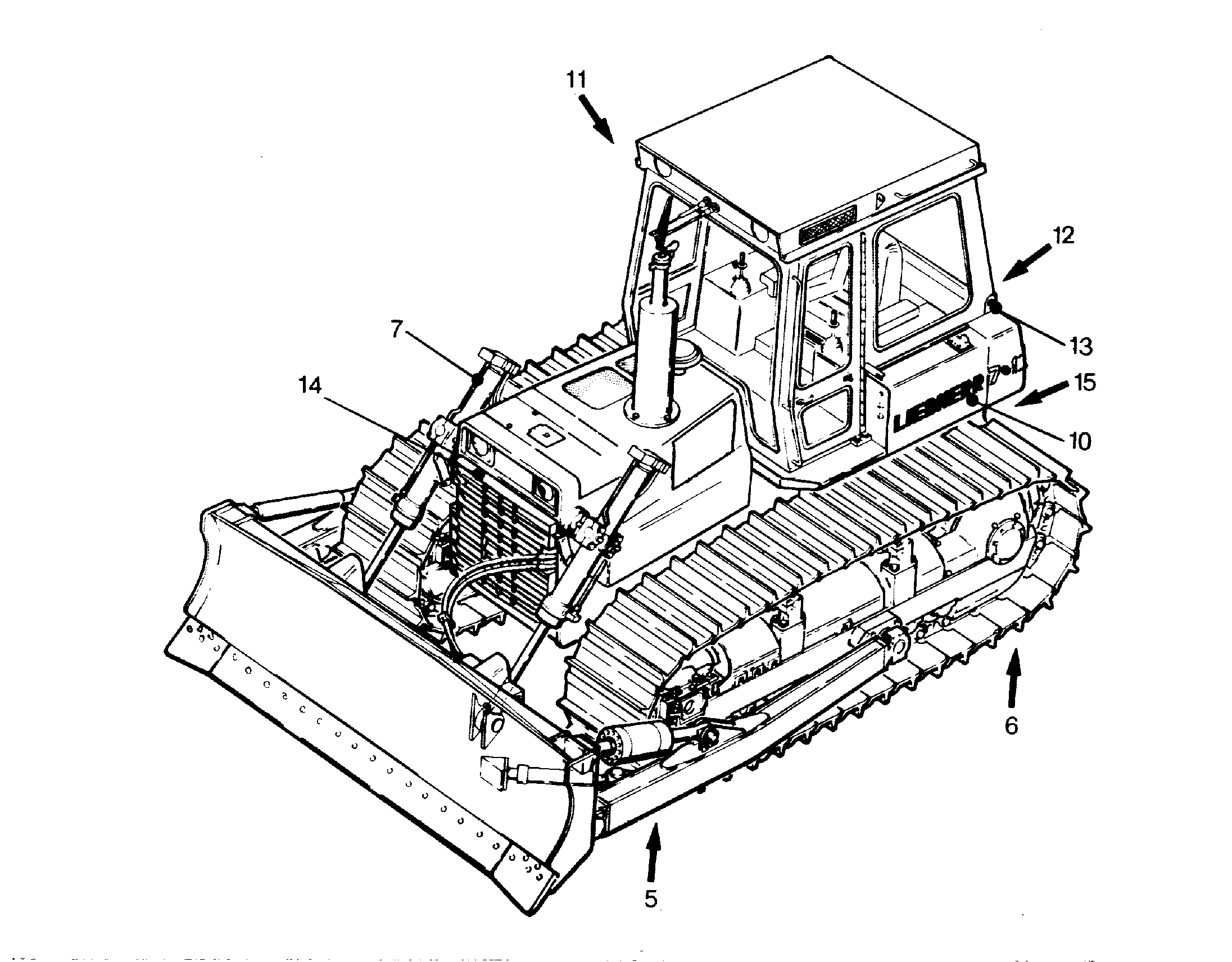 ДОРАБОТКА ТОПЛИВНОГО БАКА 9033754 LIEBHERR