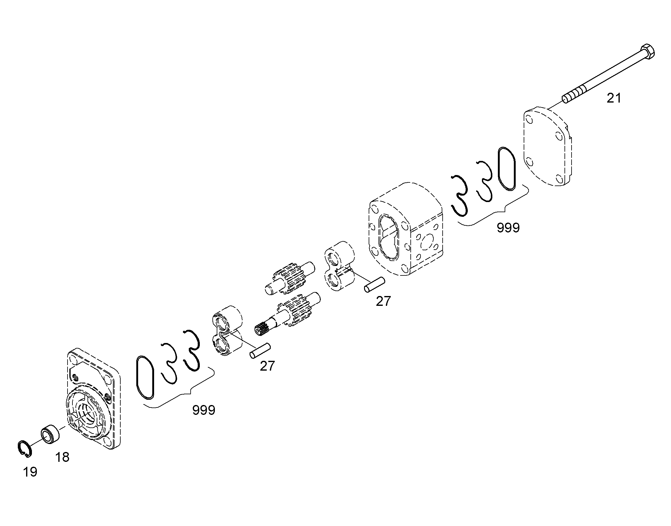 БОЛТ С ШЕСТИГРАННОЙ ГОЛОВКОЙ 7409450 LIEBHERR