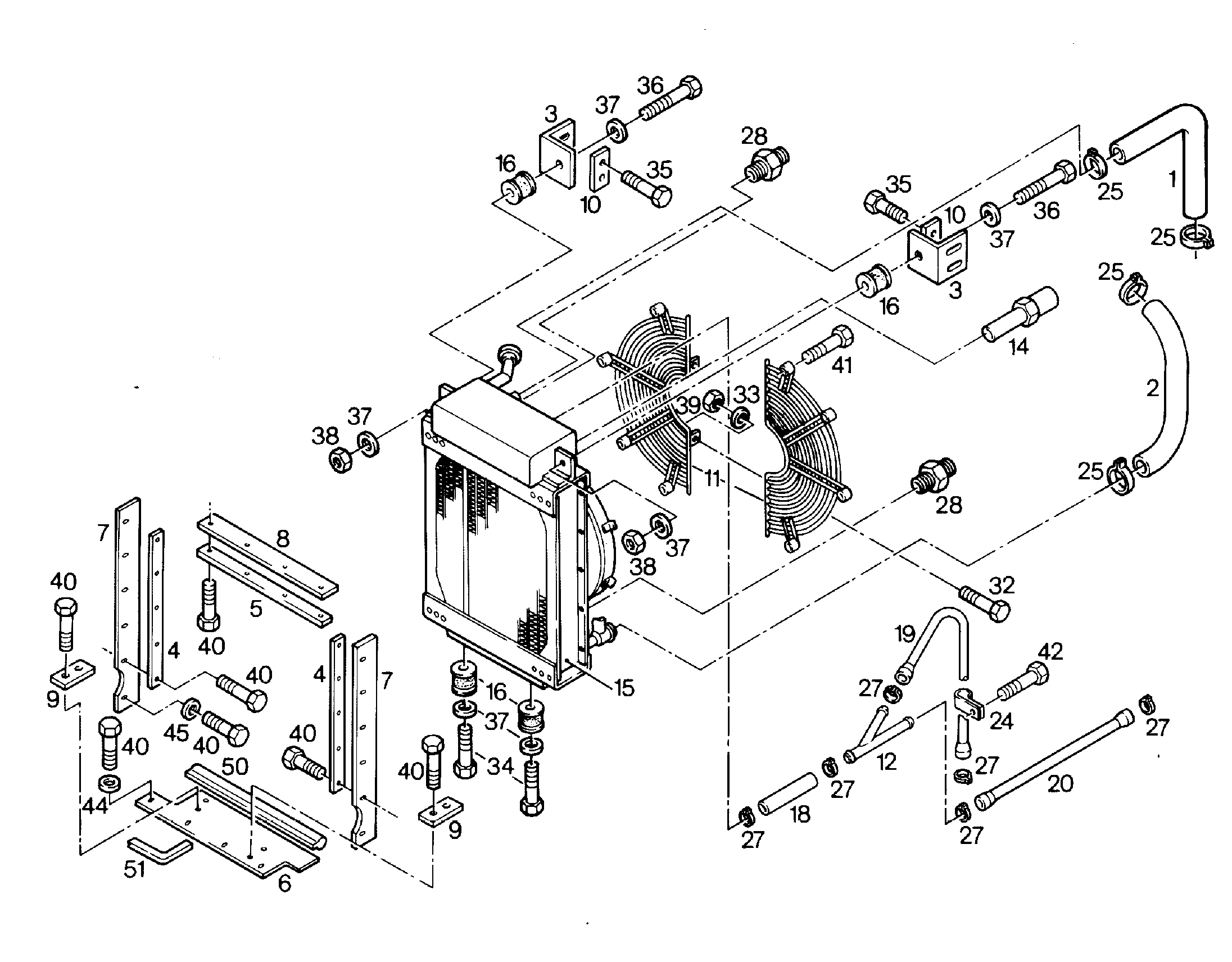 ШЛАНГ РАДИАТОРА 7407990 LIEBHERR