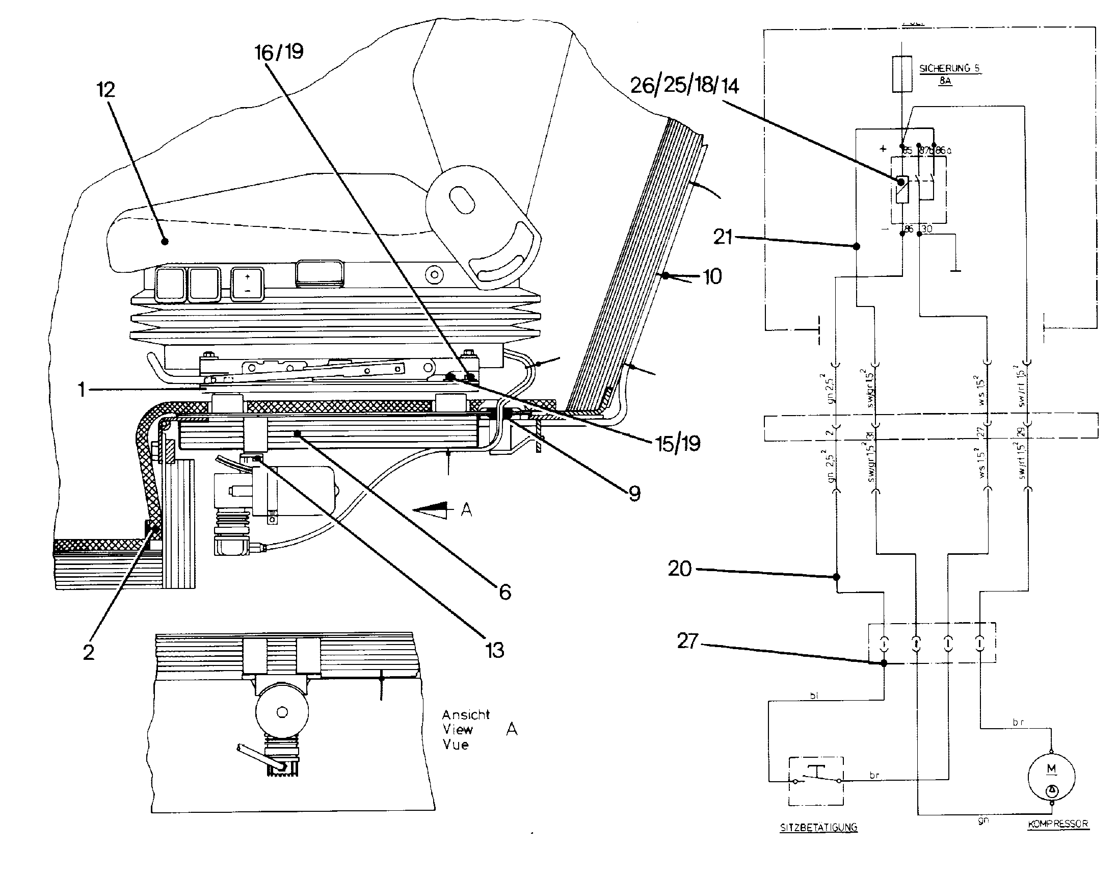 ПЛАНКА 9054820 LIEBHERR