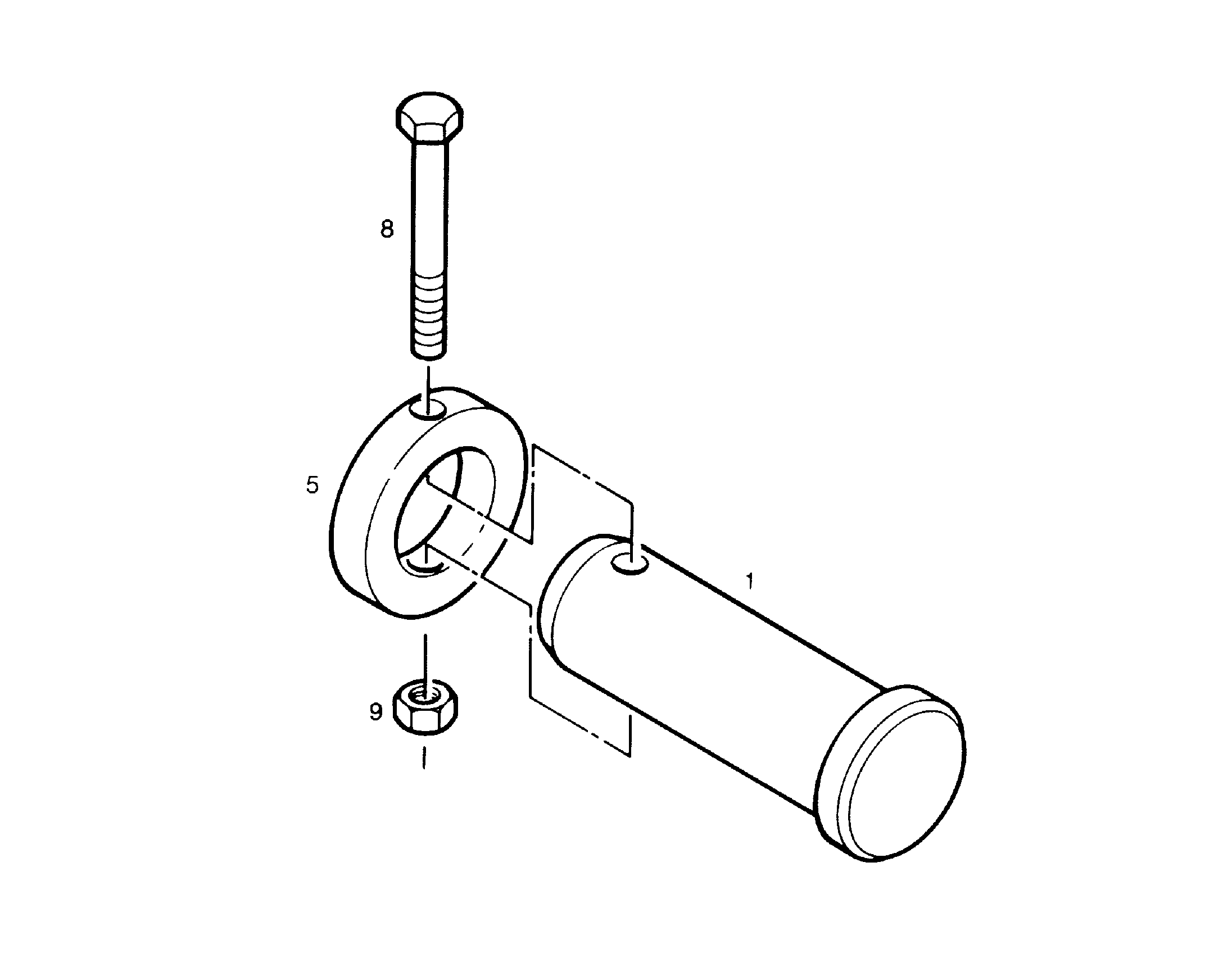 ШЕСТИГРАННАЯ ГАЙКА M14 10875608 LIEBHERR