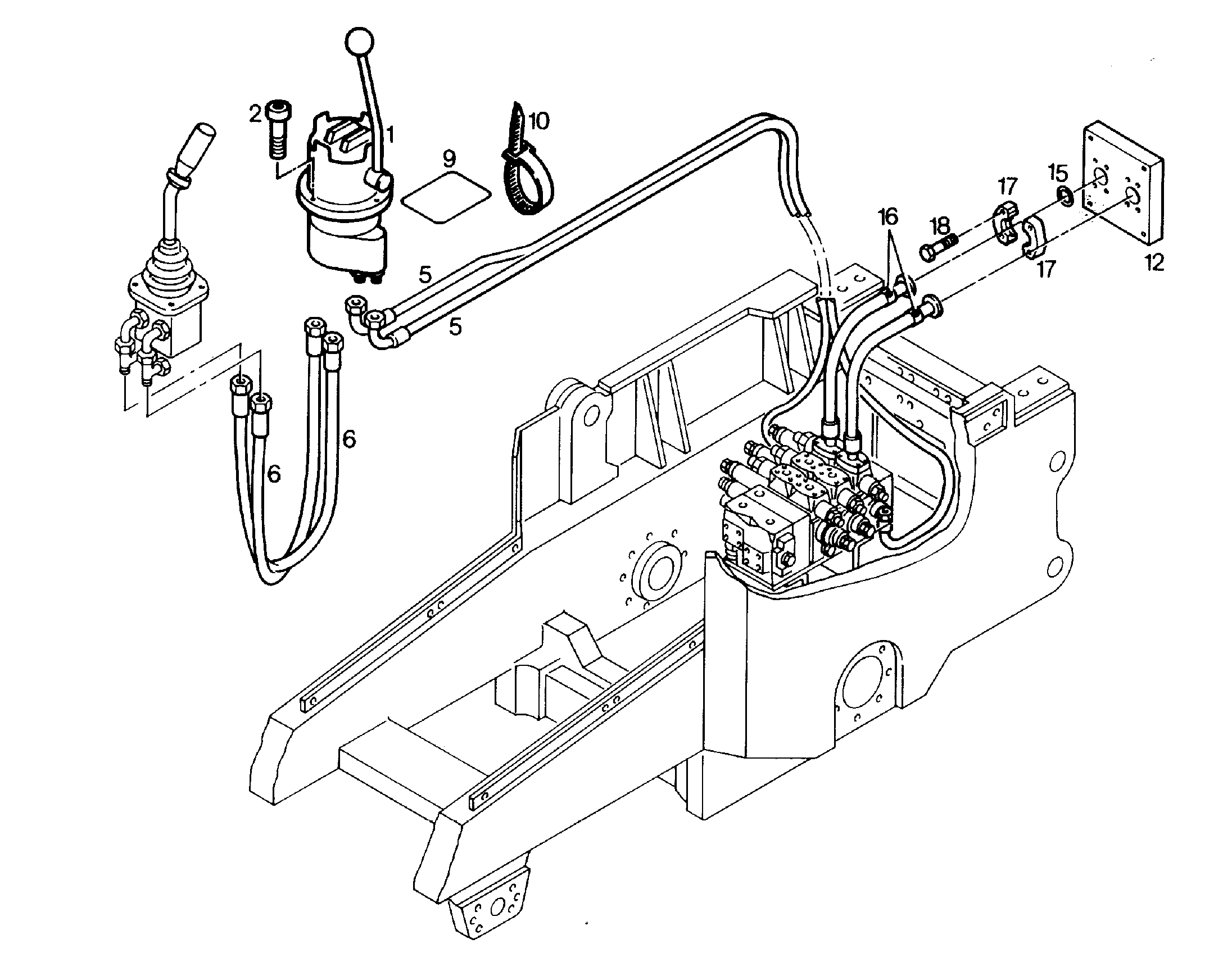 ШЛАНГ 20X440 7409364 LIEBHERR