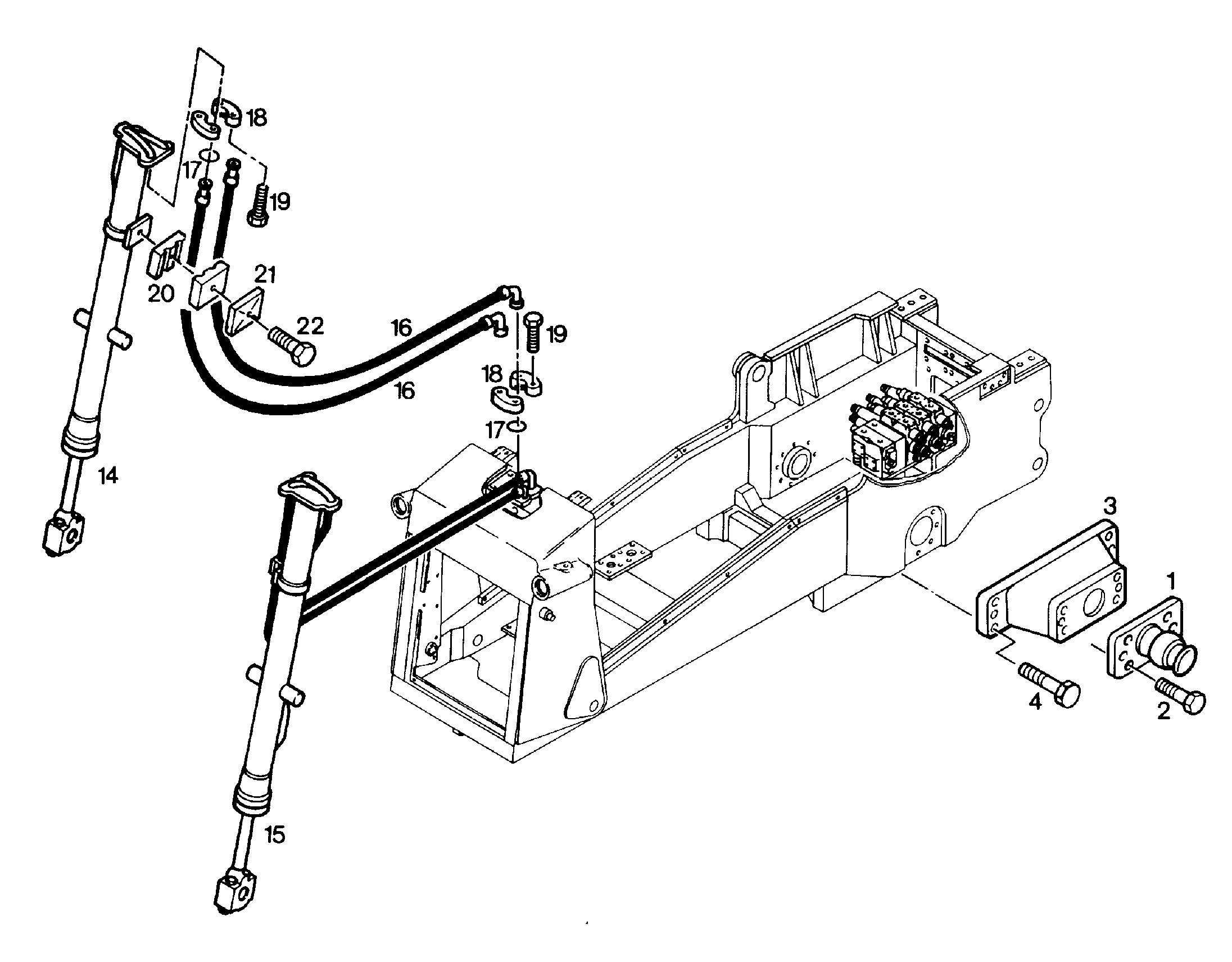 КОНСОЛЬ 9054198 LIEBHERR