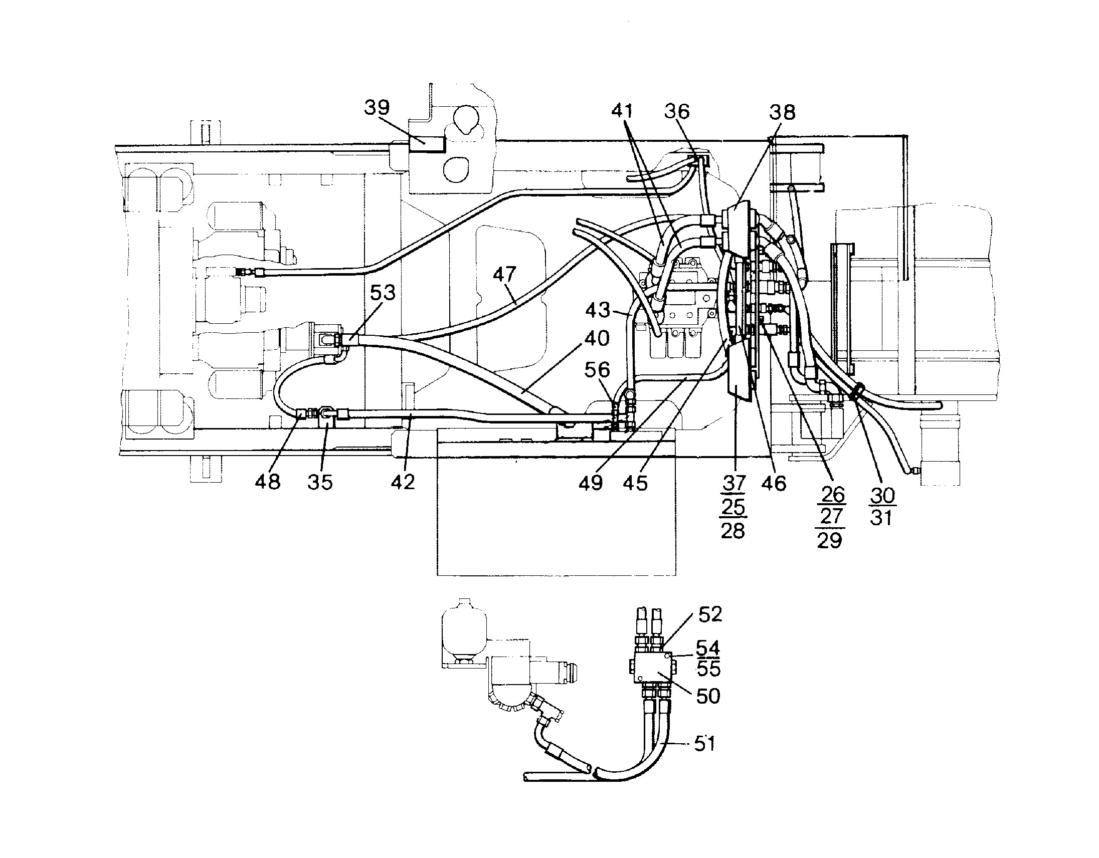СКОБА ДЛЯ КРЕПЛЕНИЯ ТРУБЫ 7404570 LIEBHERR