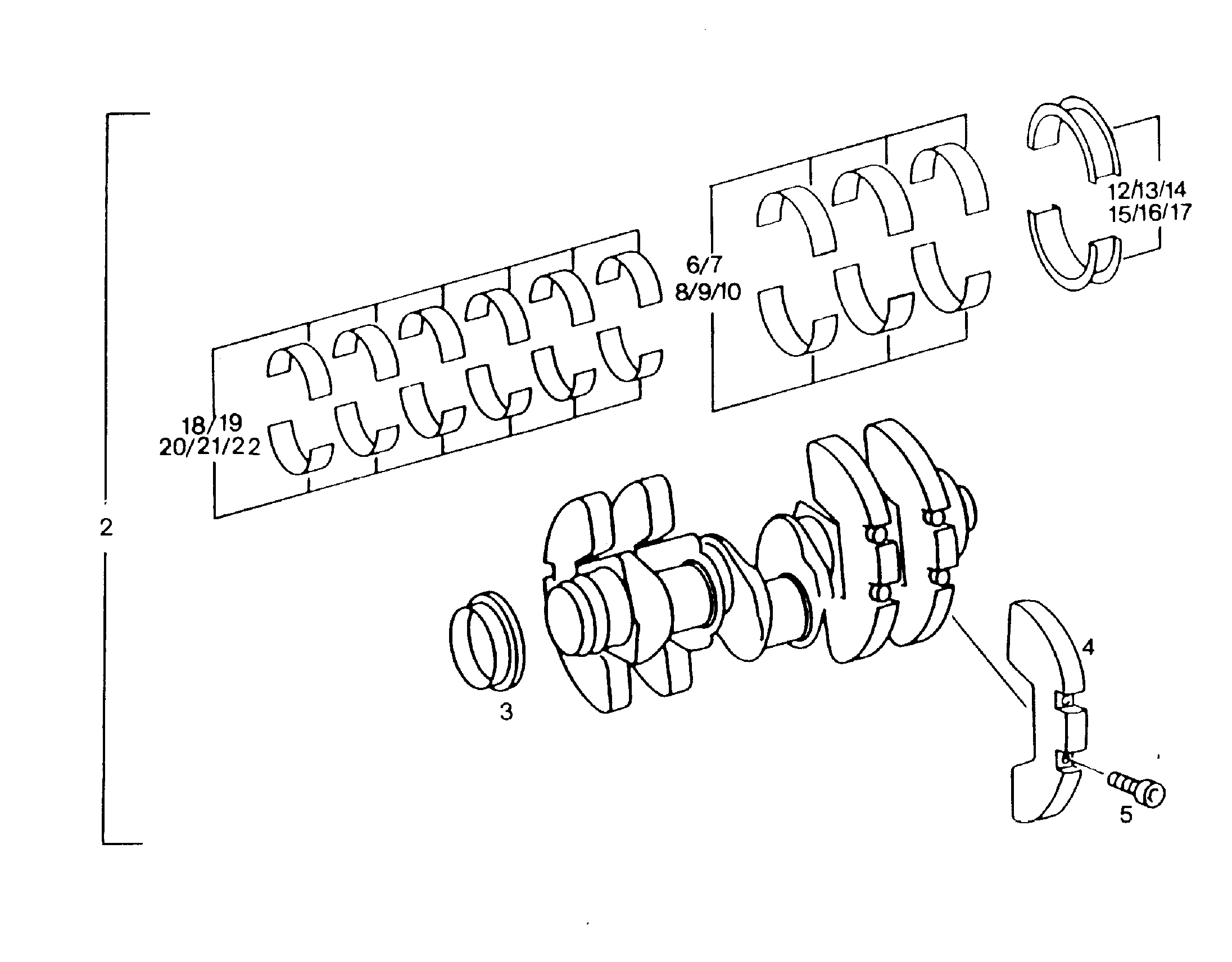 ВКЛАДЫШ ПОДШИПНИКА ШАТУНА 7401816 LIEBHERR