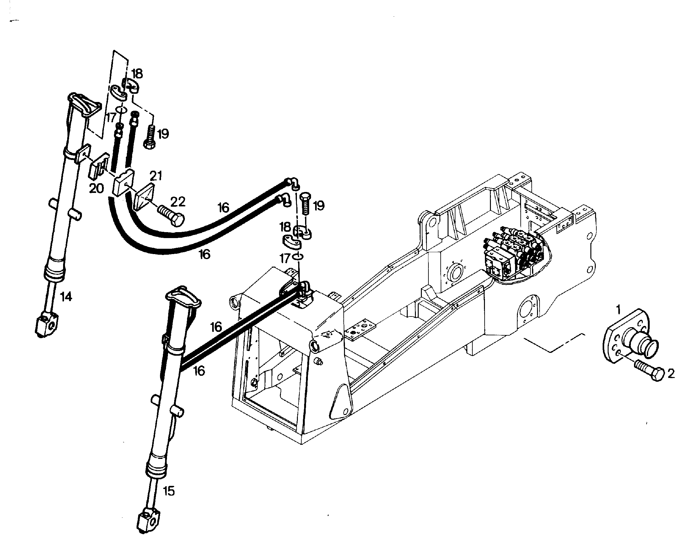 ШЛАНГ 25X1400 7410327 LIEBHERR