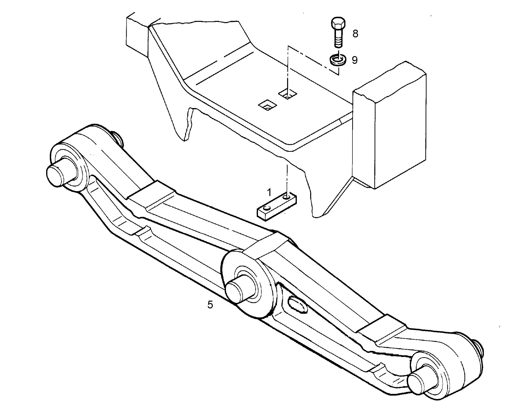 ПЛАНКА 9785636 LIEBHERR