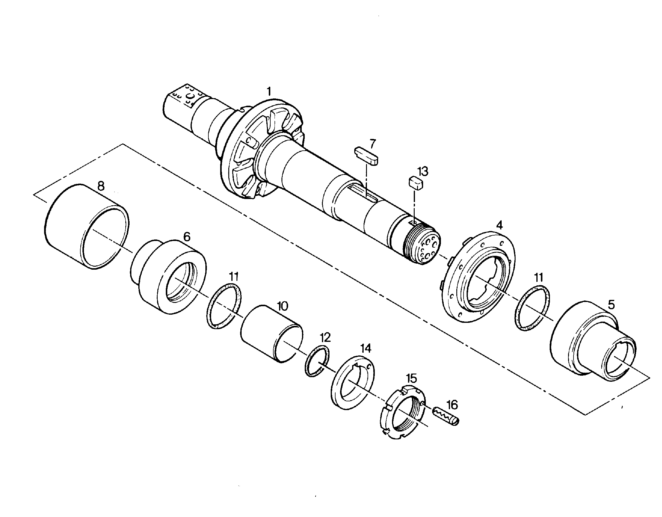 ОПОРА МОСТА D=226 9785579 LIEBHERR