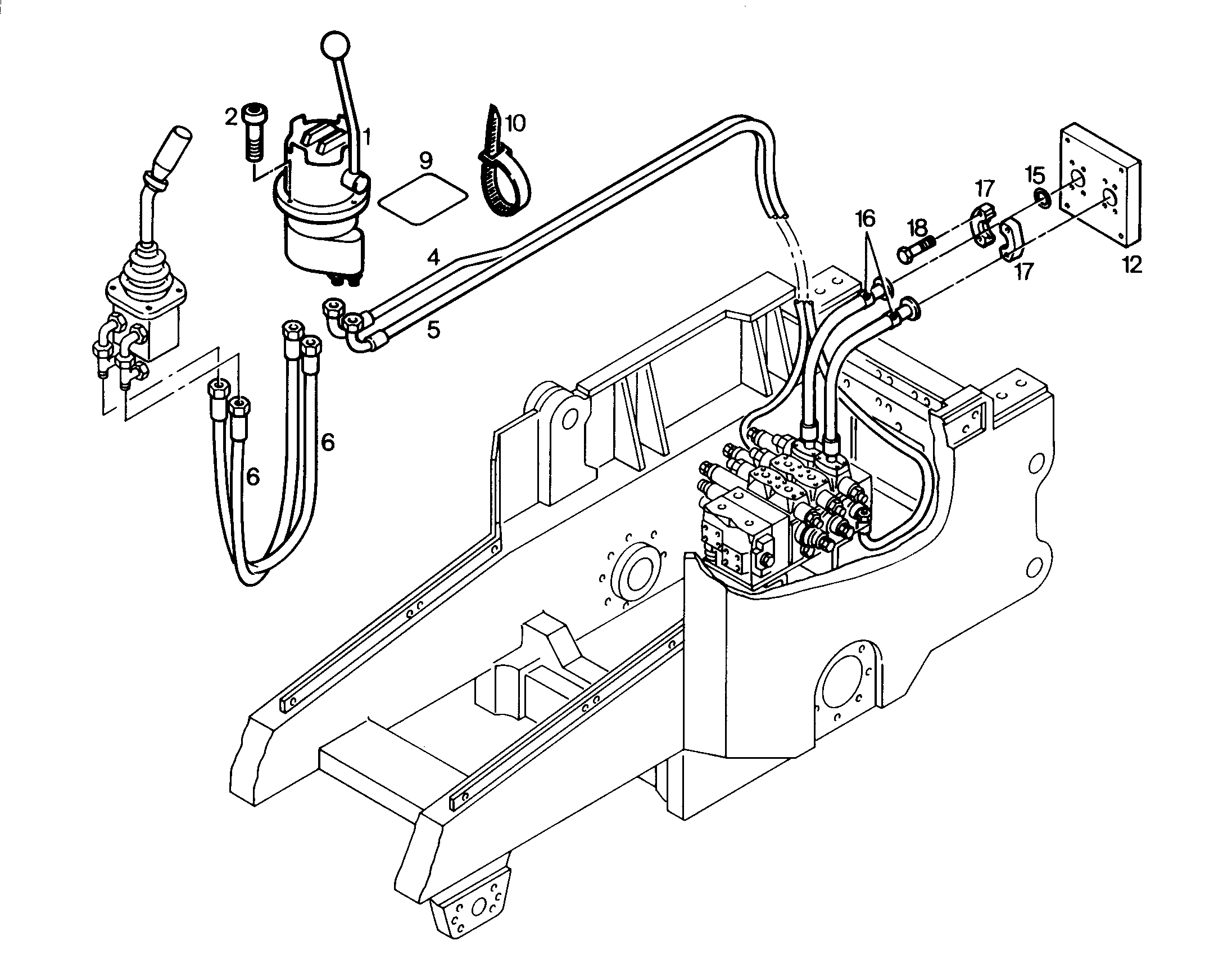 ШЛАНГ 25X800 7409953 LIEBHERR