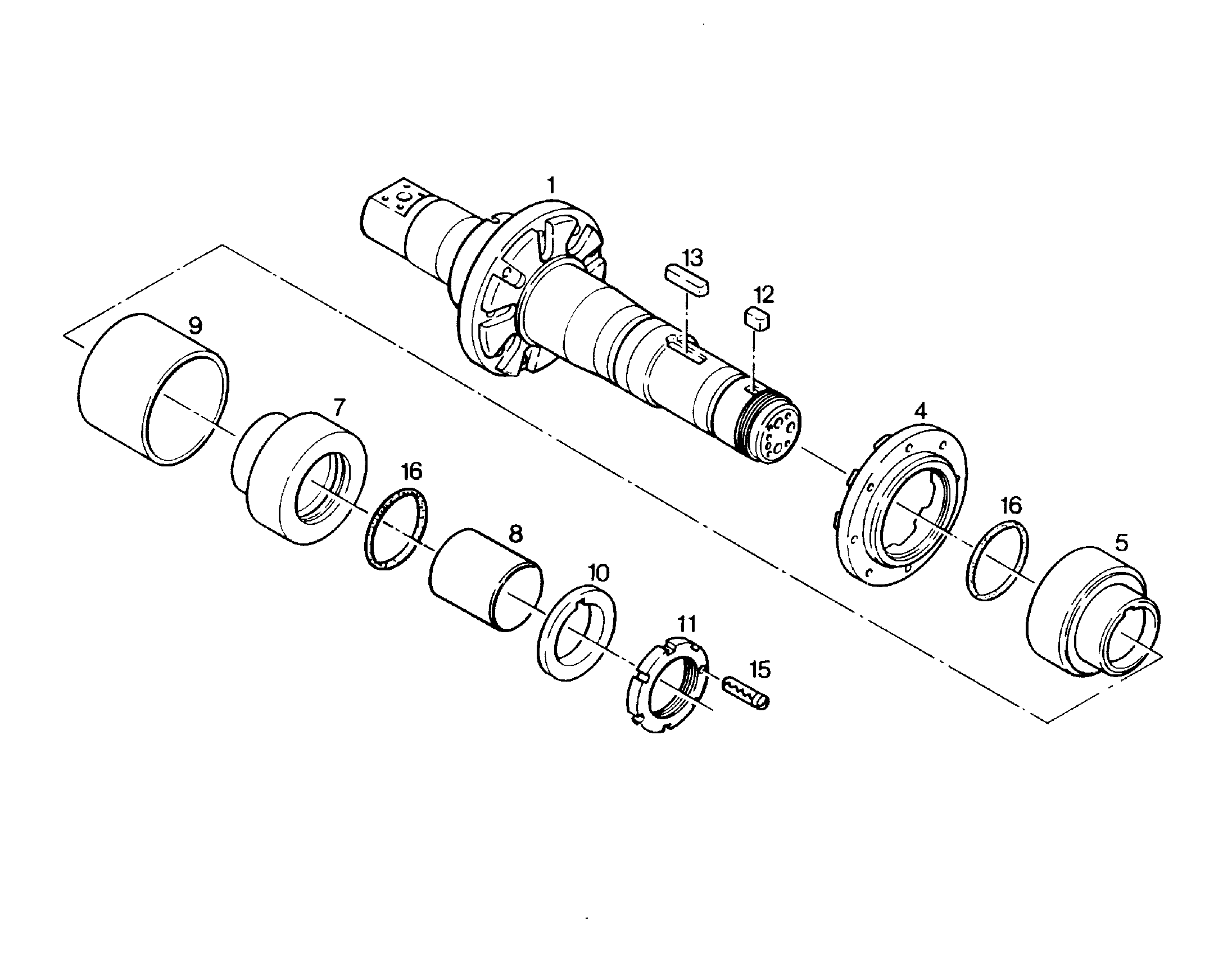 ШПОНКА ПРИЗМАТИЧ. DIN 6885 2214X40 4601013 LIEBHERR