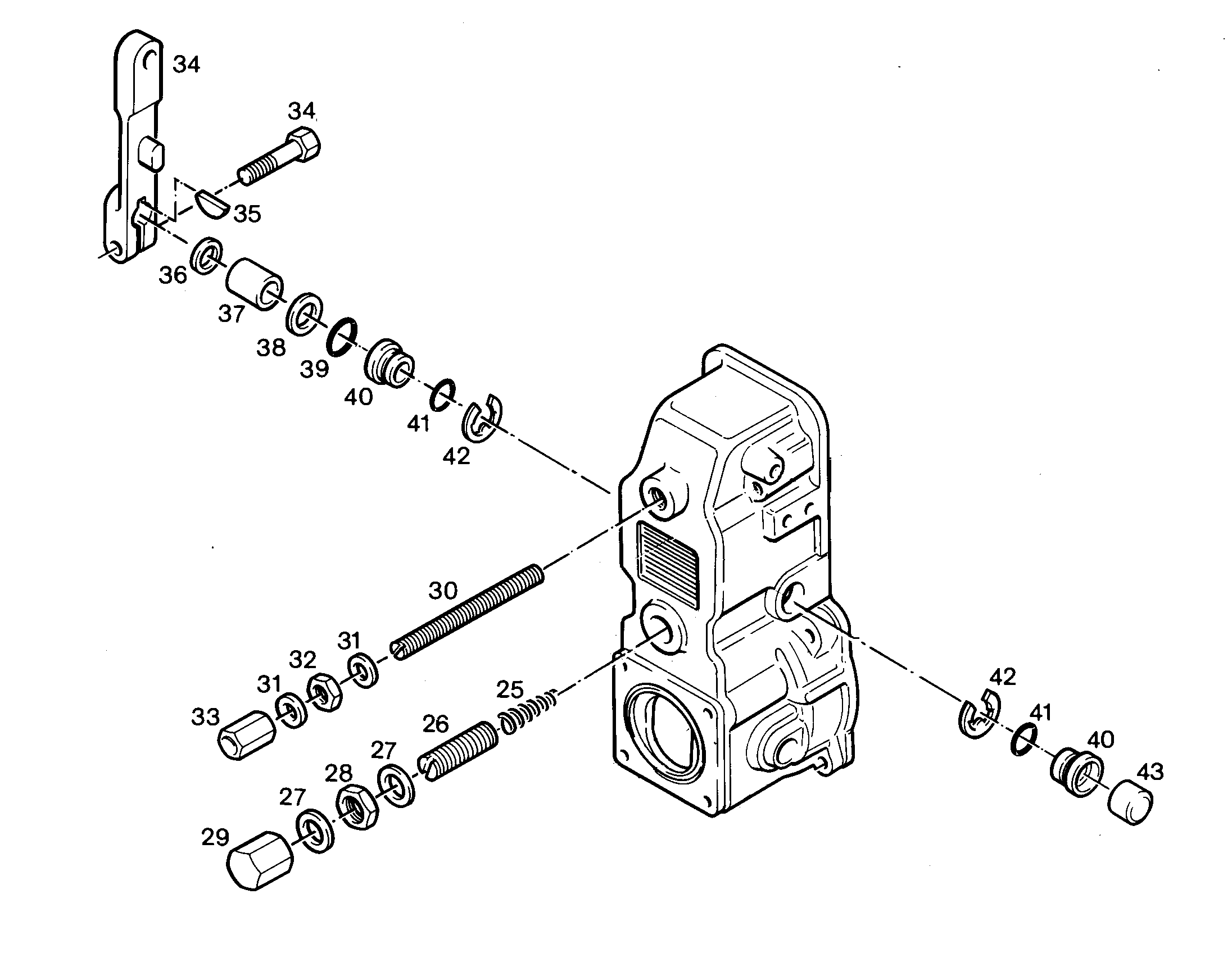 ШЕСТИГРАННАЯ ГАЙКА 7015194 LIEBHERR