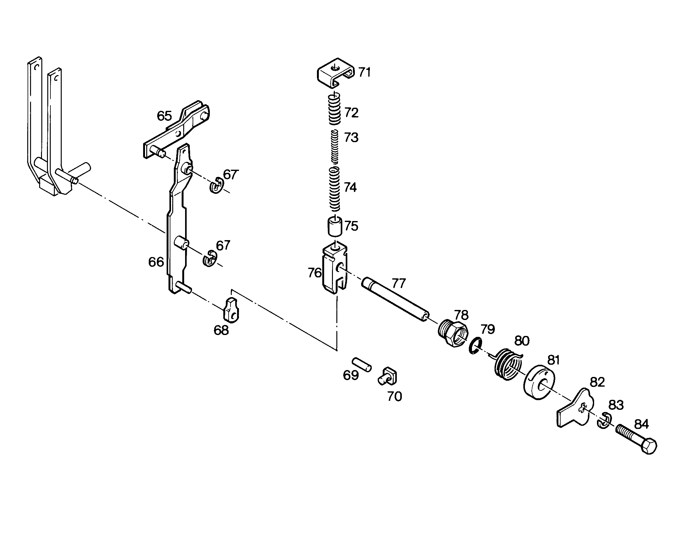 ОБОЙМА ПРУЖИНЫ 7015231 LIEBHERR