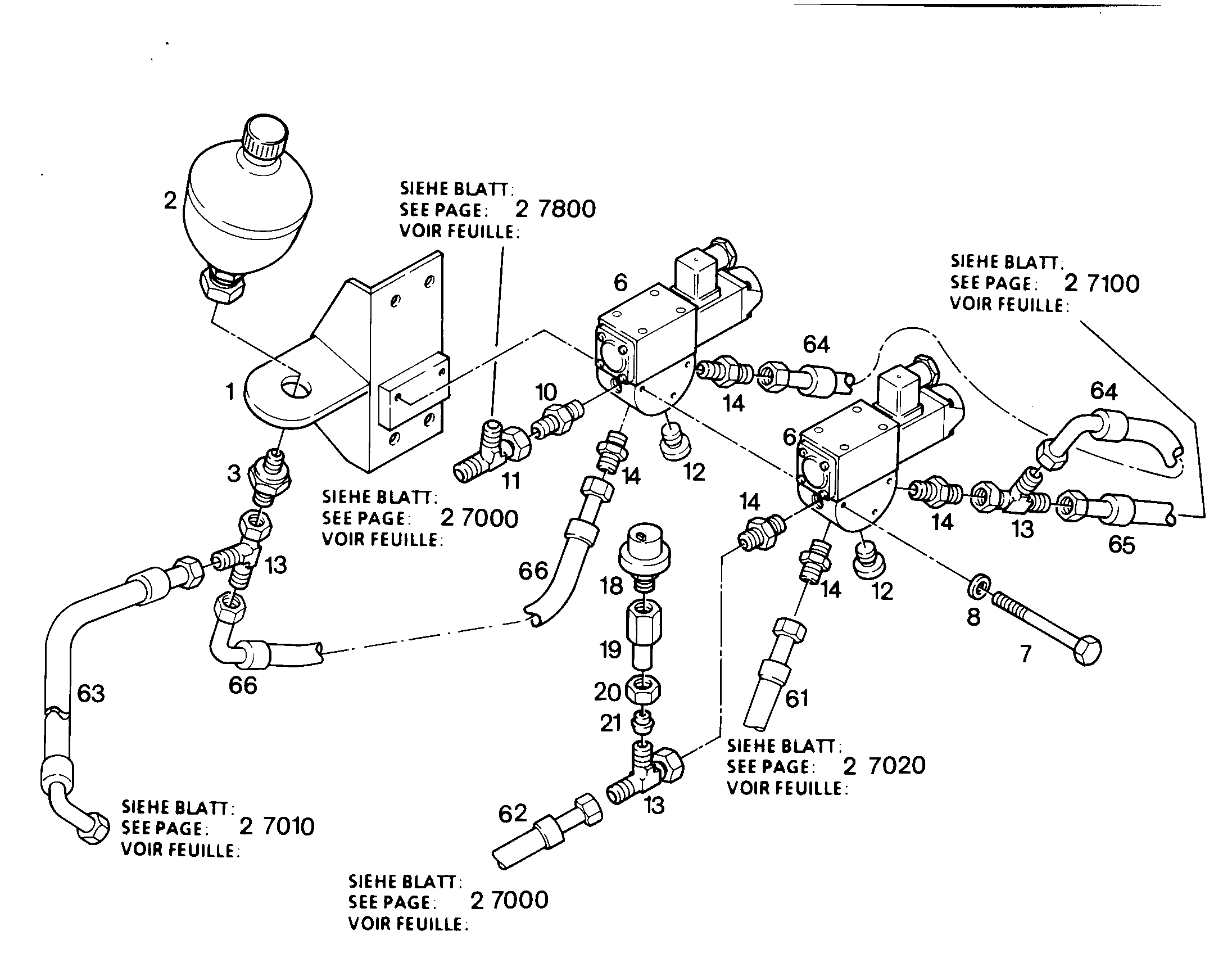 ШЛАНГ УПРАВЛЕНИЯ 10X250 7410488 LIEBHERR