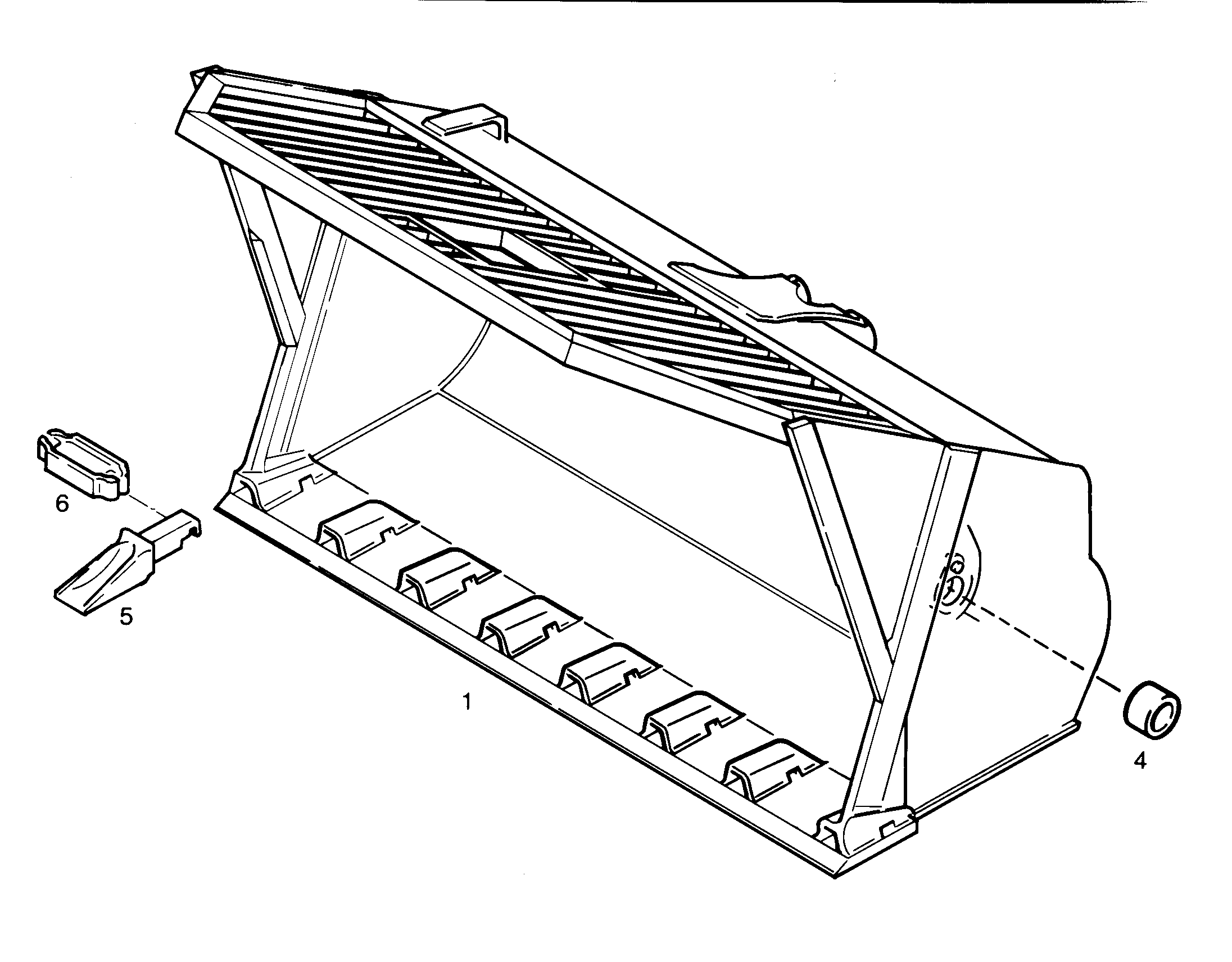 КОВШ ДЛЯ МУСОРА 9782089 LIEBHERR