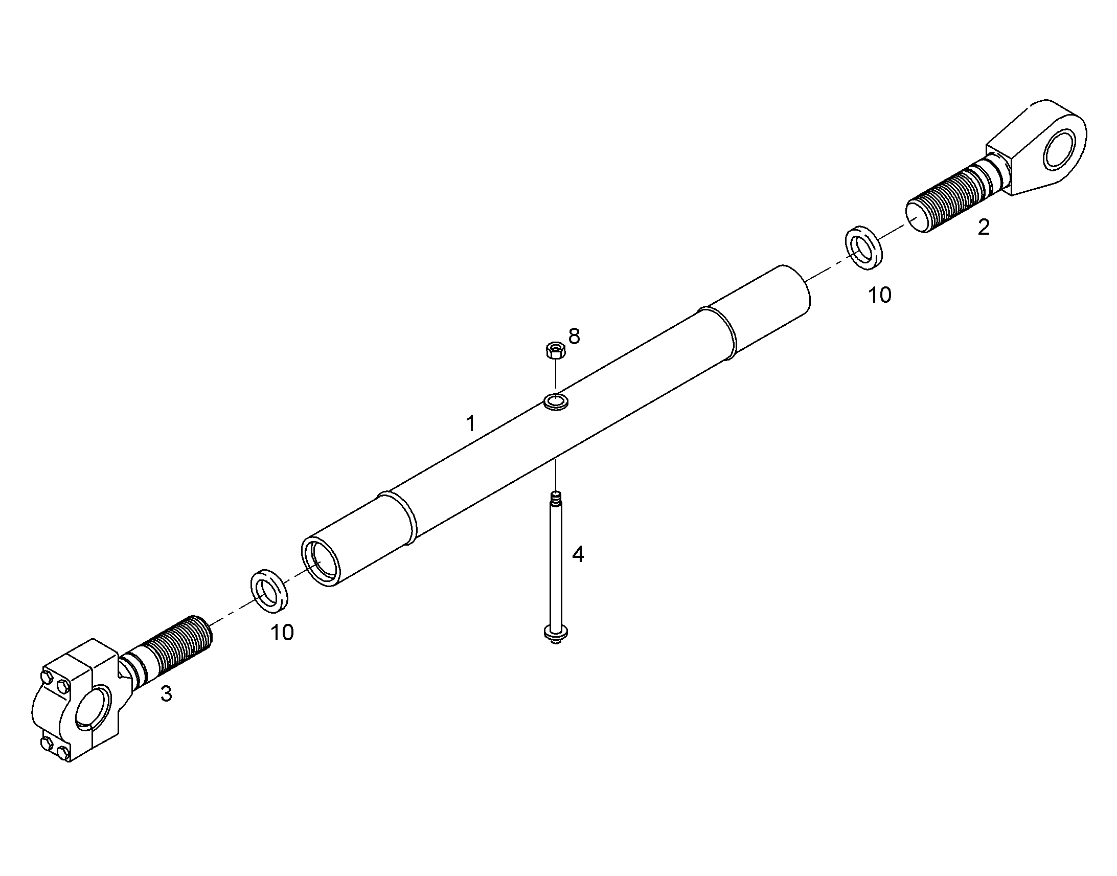 ЦАПФА РЕЗЬБОВАЯ В СБОРЕ 9789014 LIEBHERR