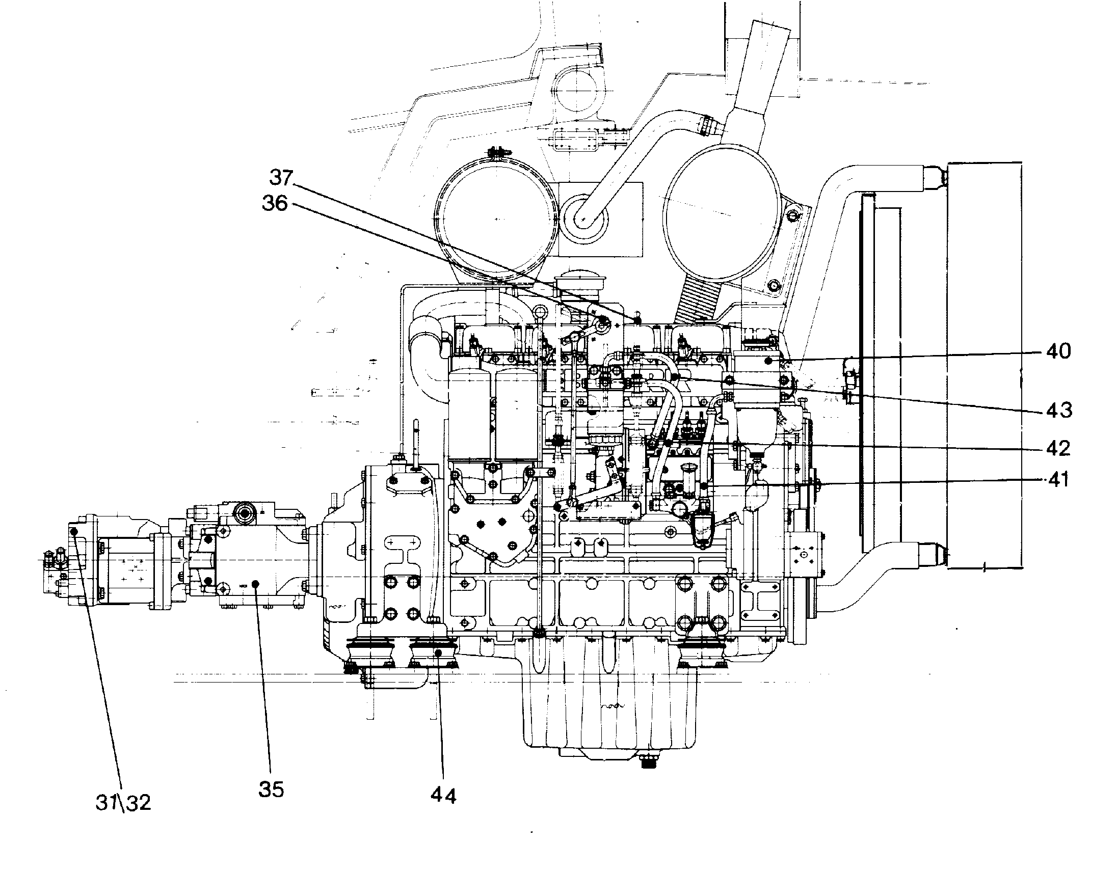 ДЕТАЛИ КРЕПЕЖНЫЕ 9780755 LIEBHERR
