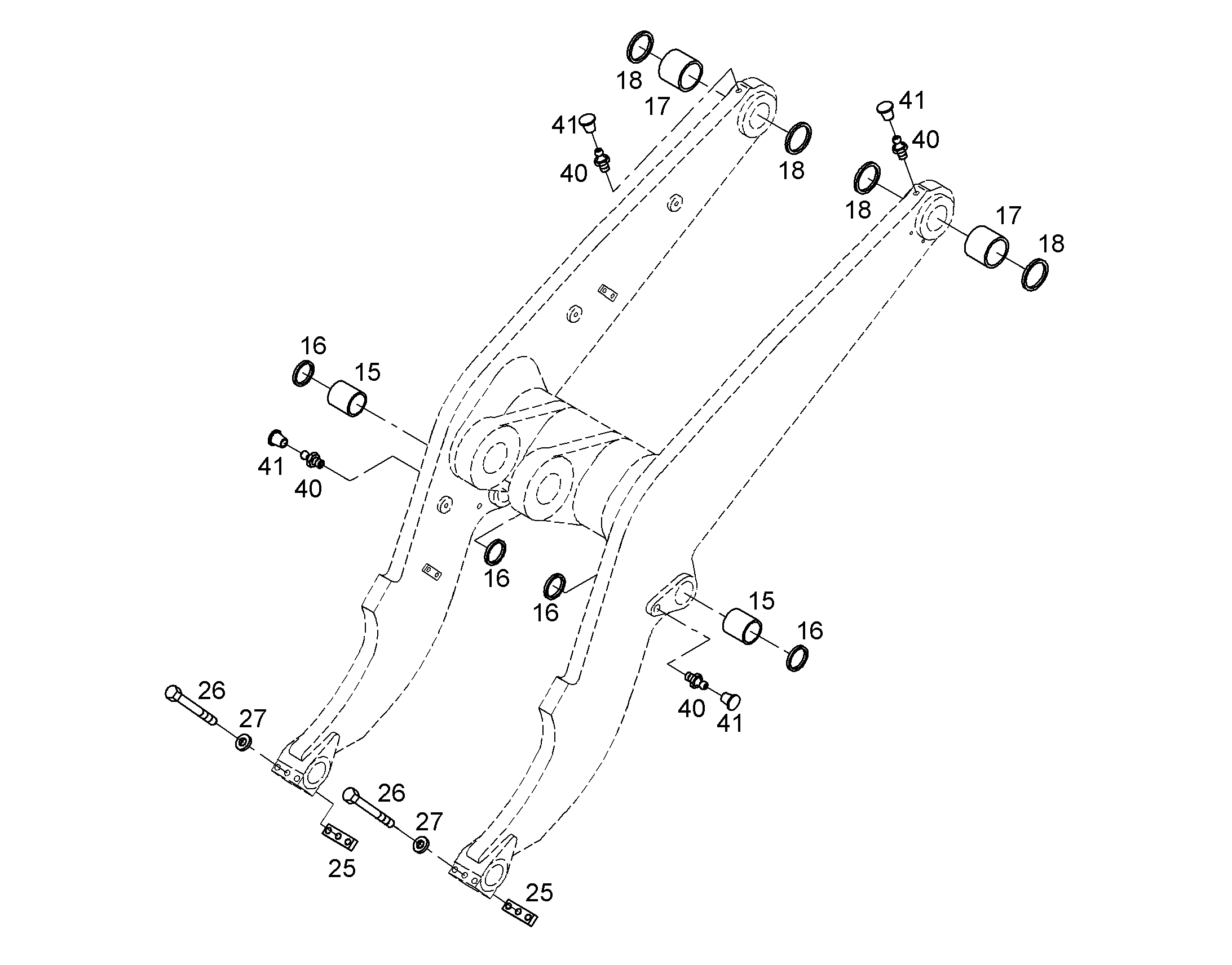 ПЛАНКА 9786033 LIEBHERR