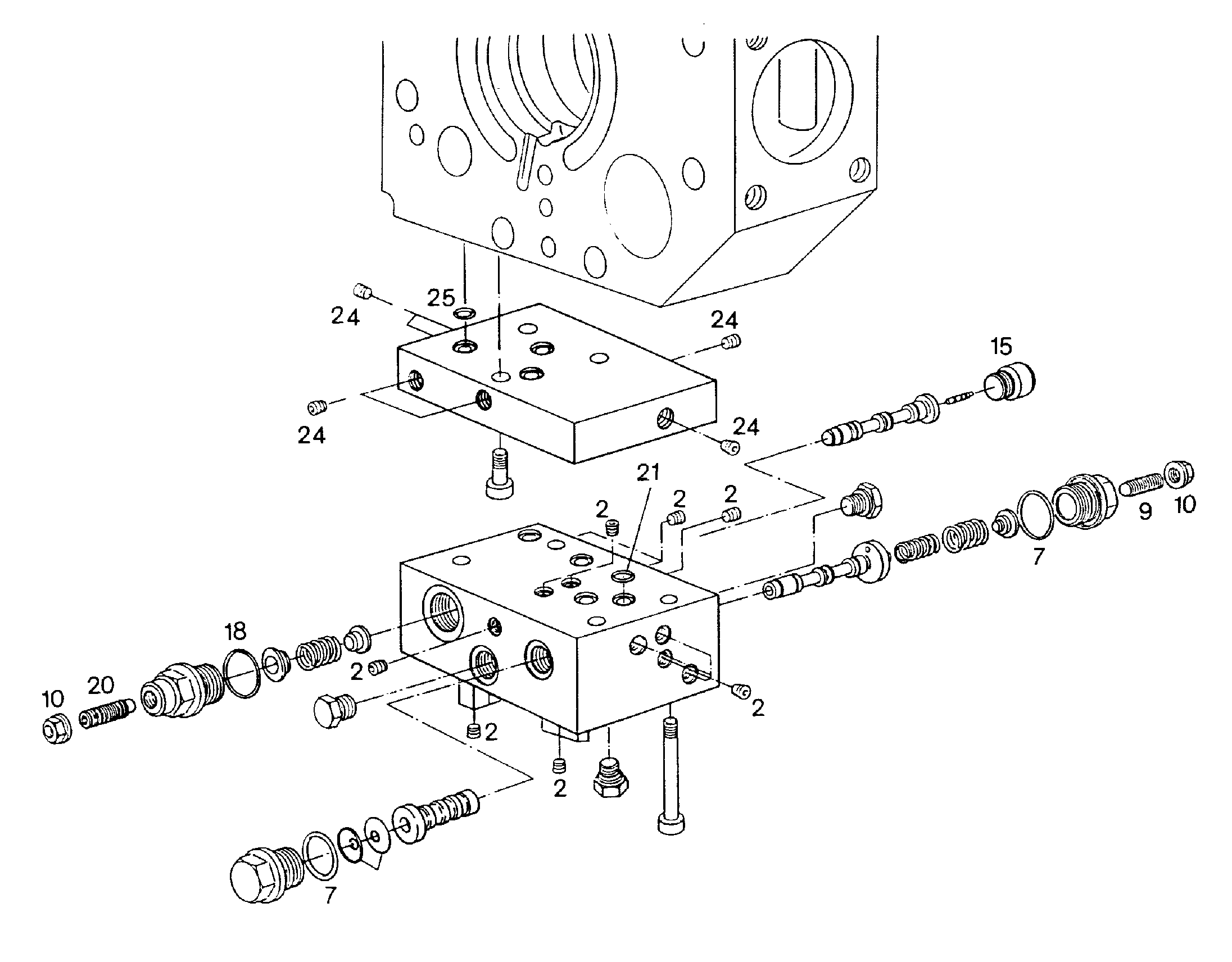 ЗАГЛУШКА РЕЗЬБОВАЯ 7411019 LIEBHERR