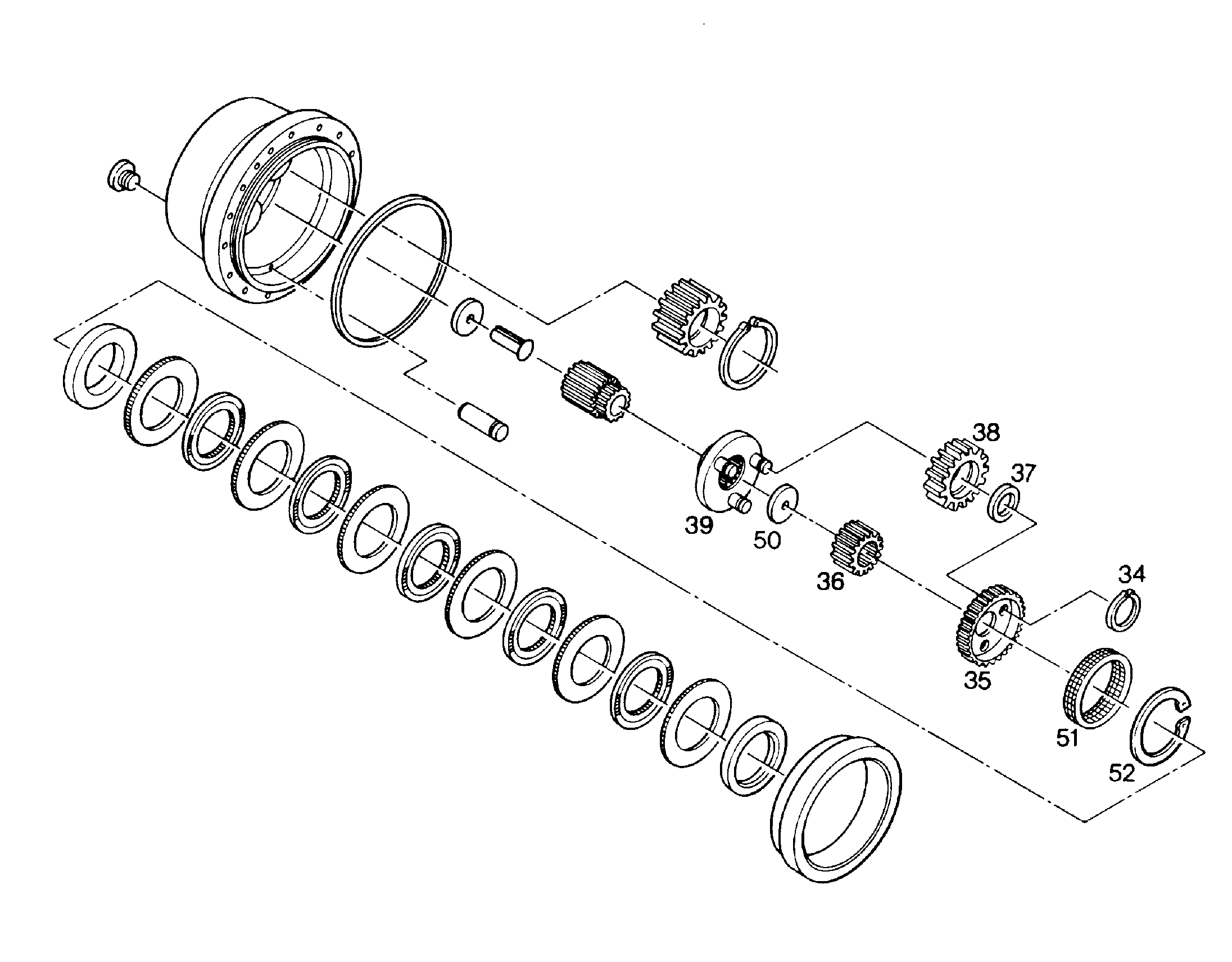 СТОПОРНОЕ КОЛЬЦО DIN 472 225 428105101 LIEBHERR