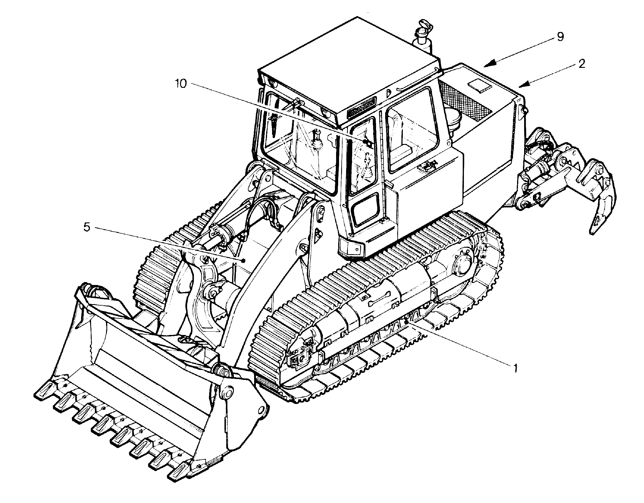 СРЕДНЯЯ НАПРАВЛЯЮЩАЯ ГУСЕНИЦЫ 9032652 LIEBHERR