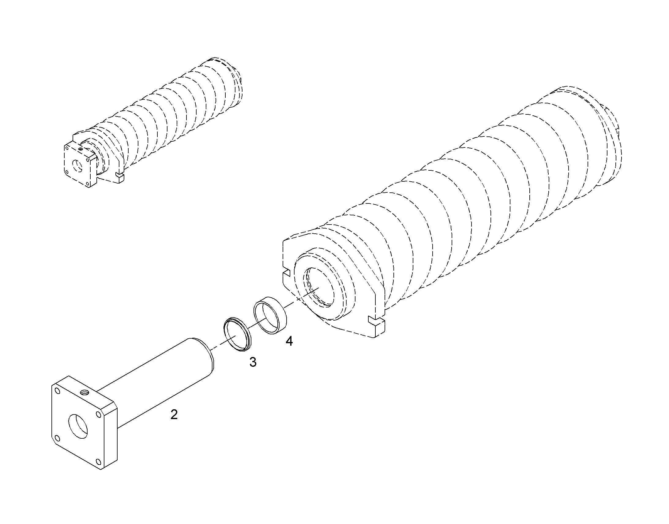 КОРПУС ЦИЛИНДРА 7411849 LIEBHERR