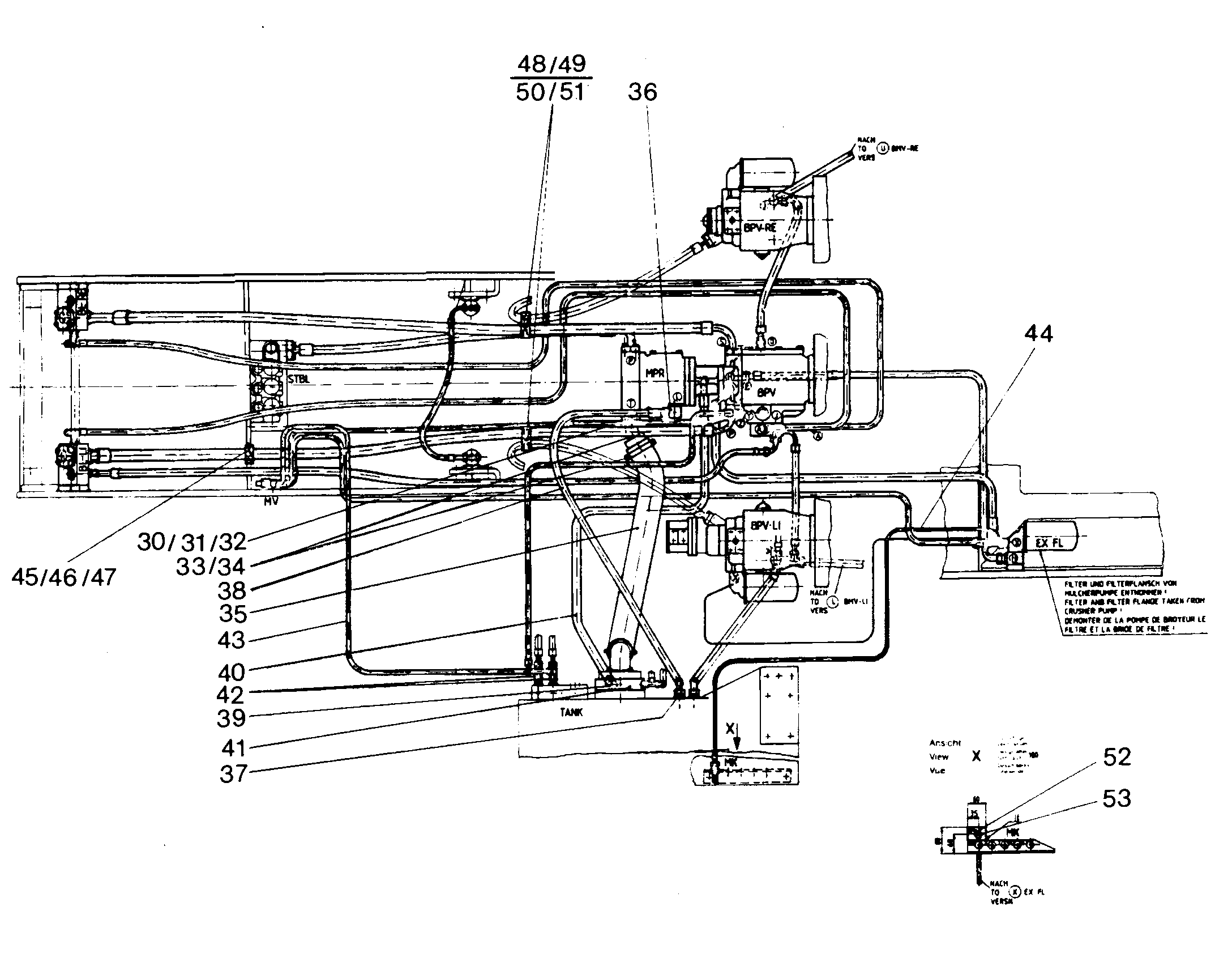КОЛЕНО В СБОРЕ 9041564 LIEBHERR