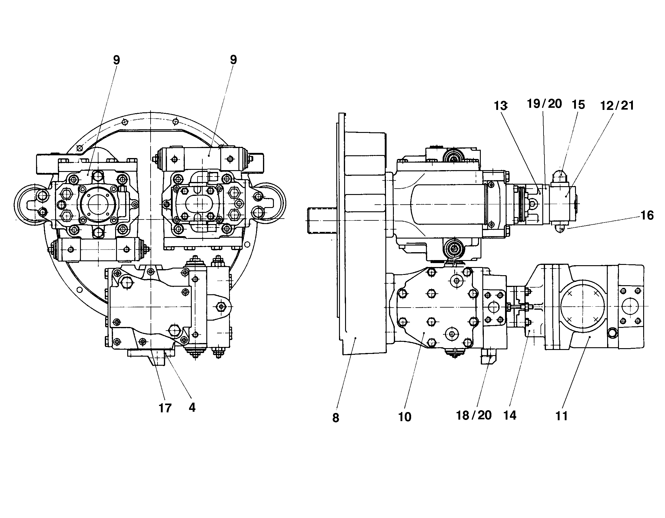 ПЕРЕХОДНИК 7404779 LIEBHERR