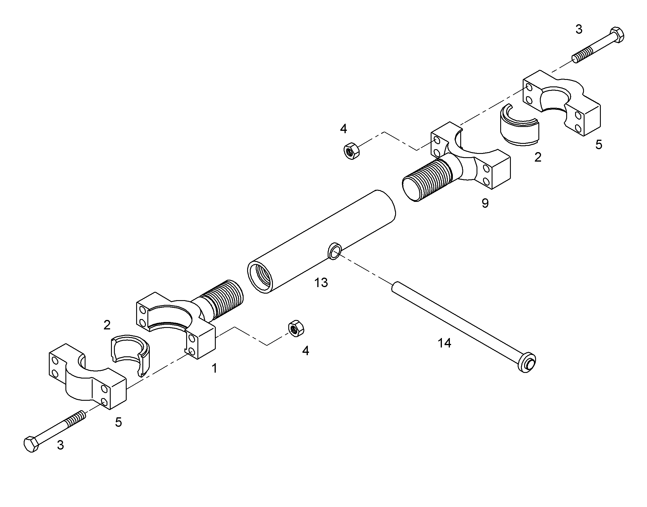 ЦАПФА С РЕЗЬБОЙ 9785453 LIEBHERR